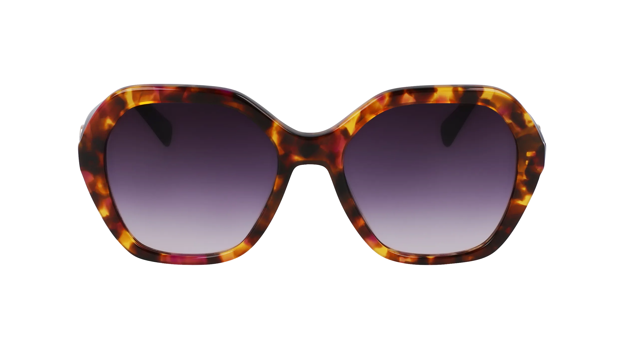 LONGCHAMP LO759S 502 Occhiali da sole Acetato Viola Squadrata Normale Normale - immagine 2