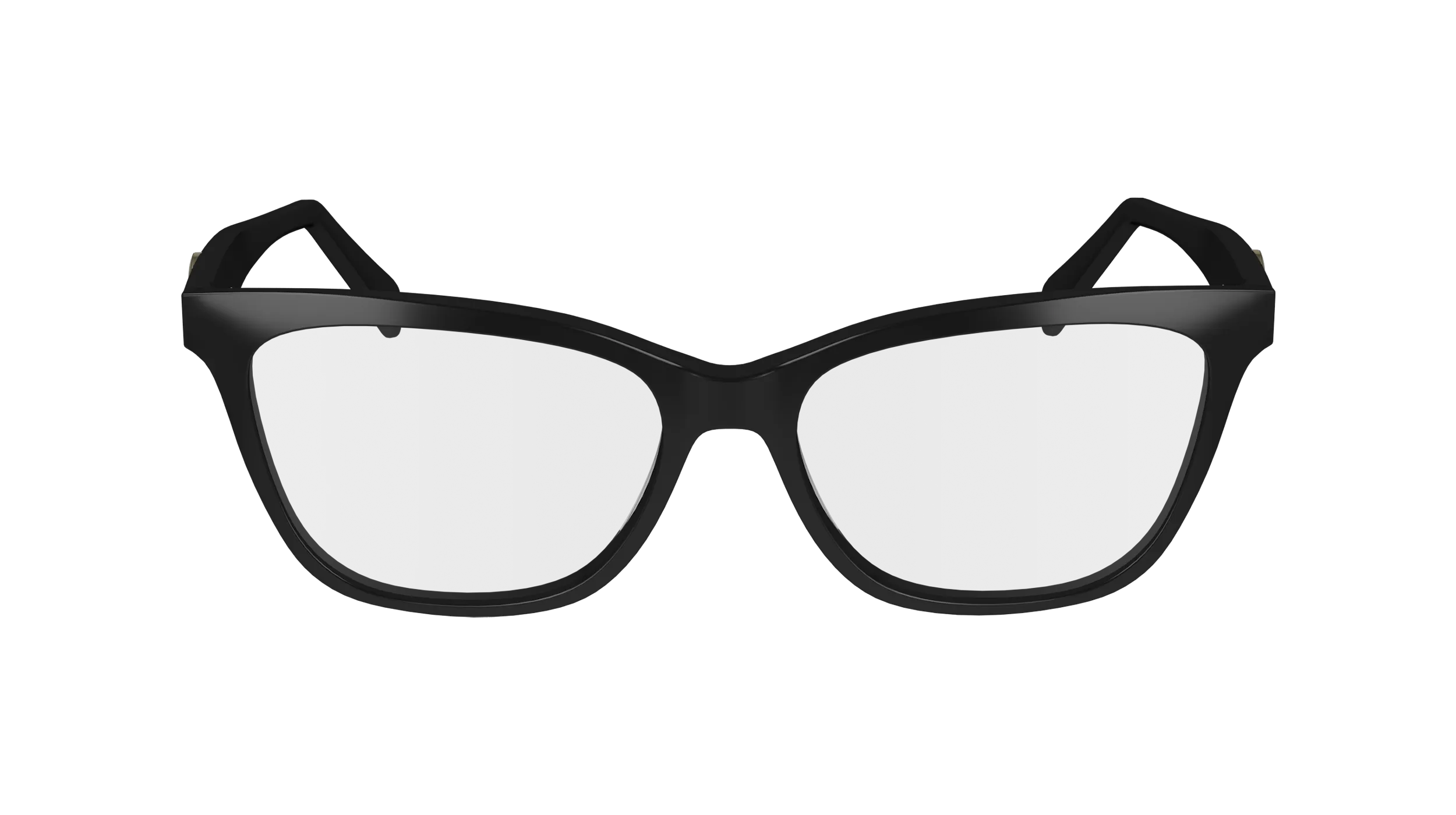 LONGCHAMP LO2744 001 Montature da vista Acetato Nero Squadrata Normale Normale - immagine 2