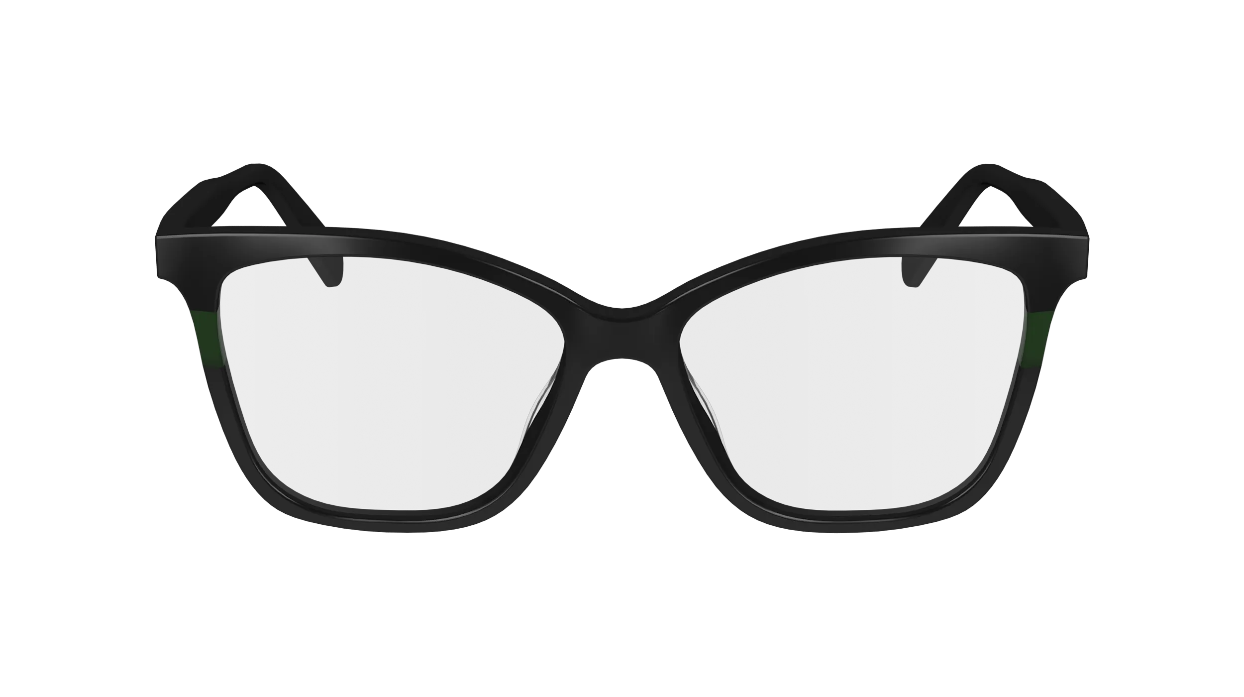 LONGCHAMP LO2741 001 Montature da vista Acetato Nero Squadrata Normale Normale - immagine 2