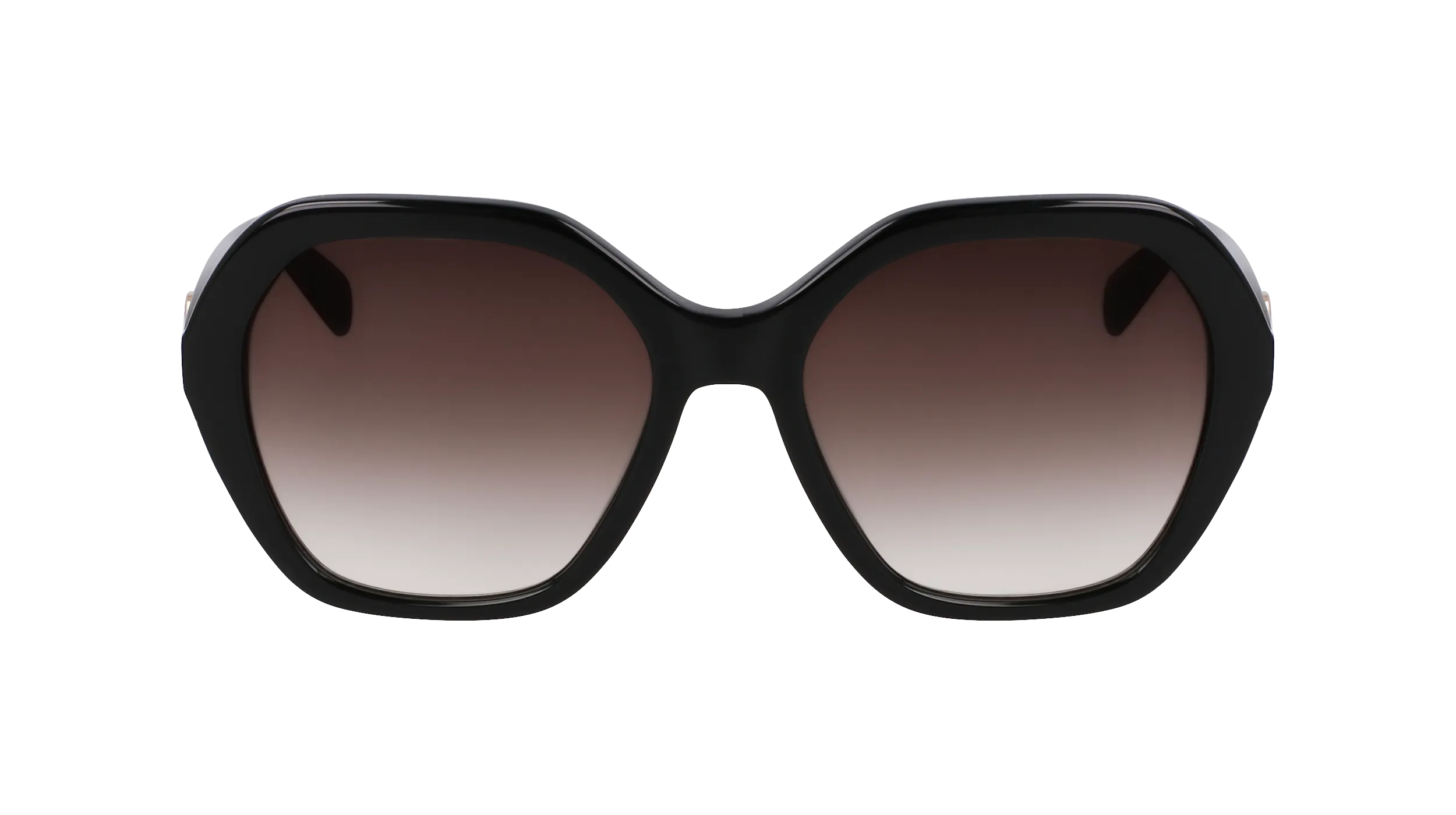 LONGCHAMP LO759S 001 Occhiali da sole Acetato Nero Squadrata Normale Normale - immagine 2