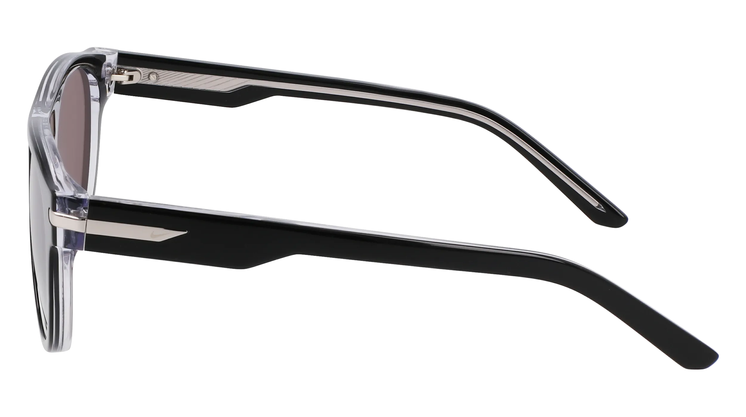 Nike NIKE CRESCENT III EV24019 010 Occhiali da sole Acetato Nero Rotonda Normale Fotocromatiche - immagine 4