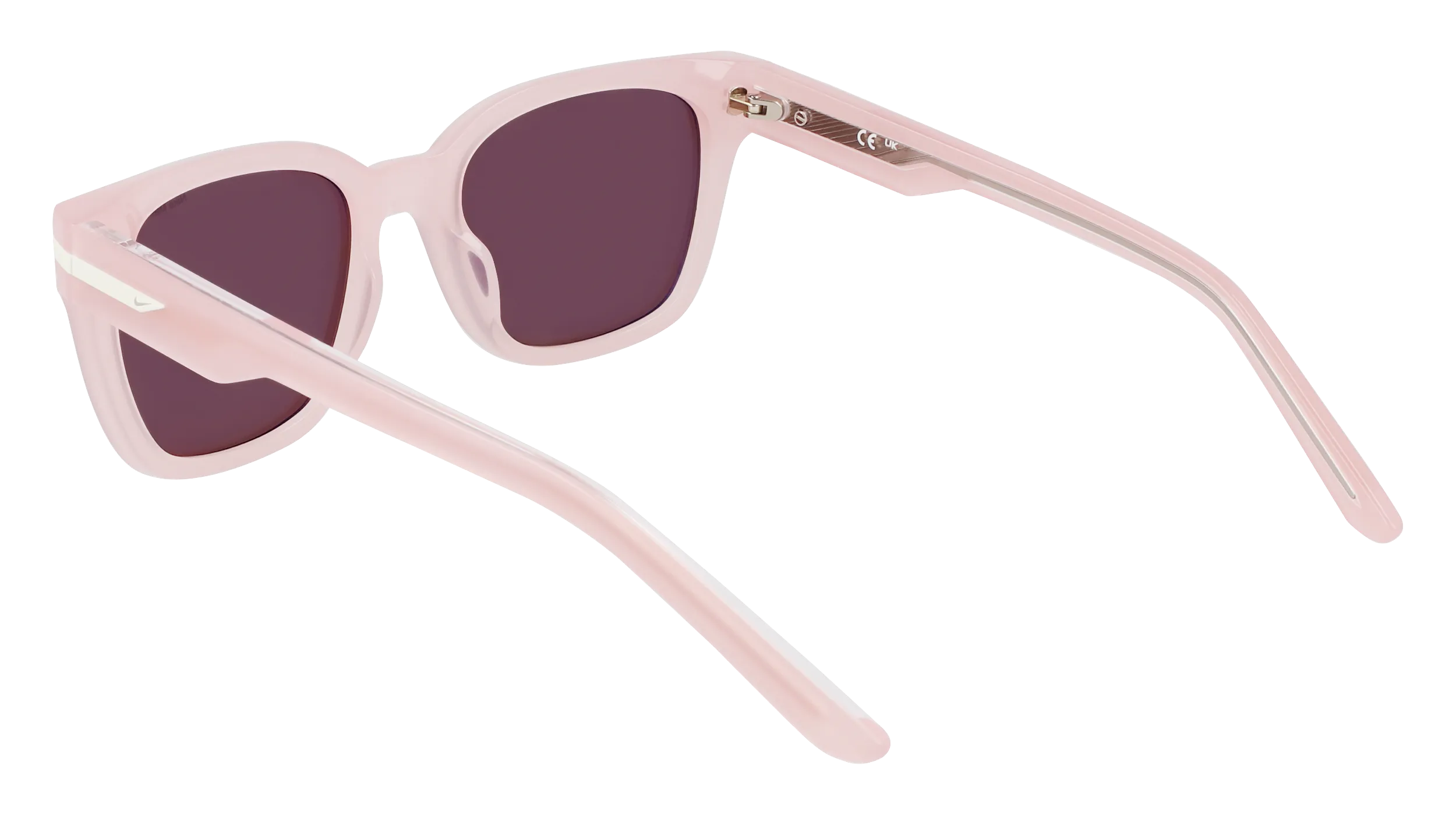 Nike NIKE CRESCENT II EV24018 801 Occhiali da sole Acetato Rosa Squadrata Normale Fotocromatiche - immagine 3