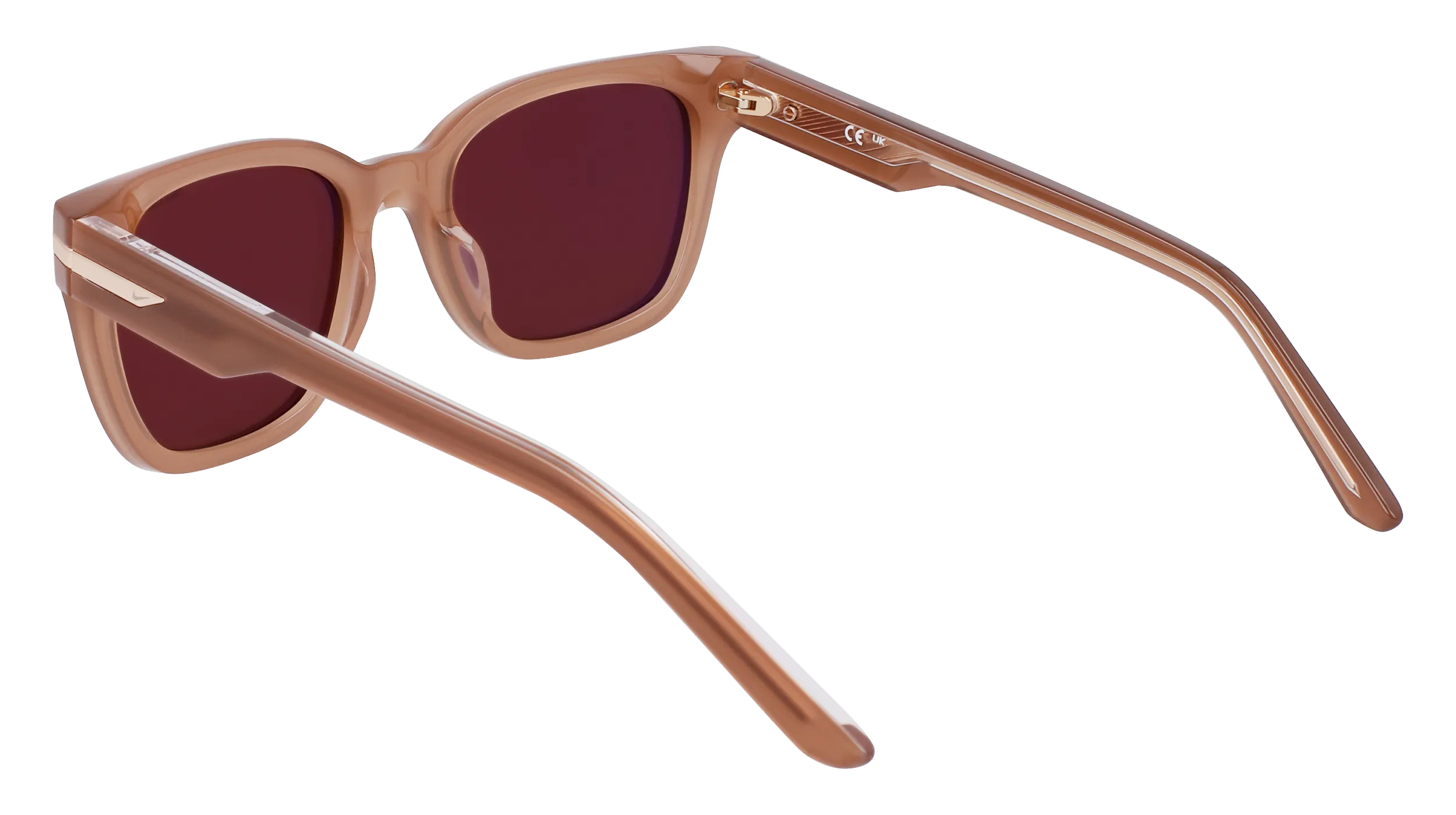 Nike NIKE CRESCENT II EV24018 201 Occhiali da sole Acetato Marrone Squadrata Normale Fotocromatiche - immagine 3