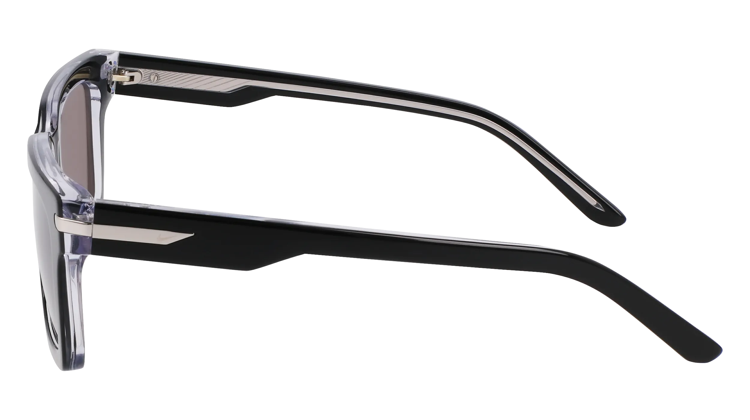 Nike NIKE CRESCENT I EV24017 010 Occhiali da sole Acetato Nero Squadrata Normale Fotocromatiche - immagine 4