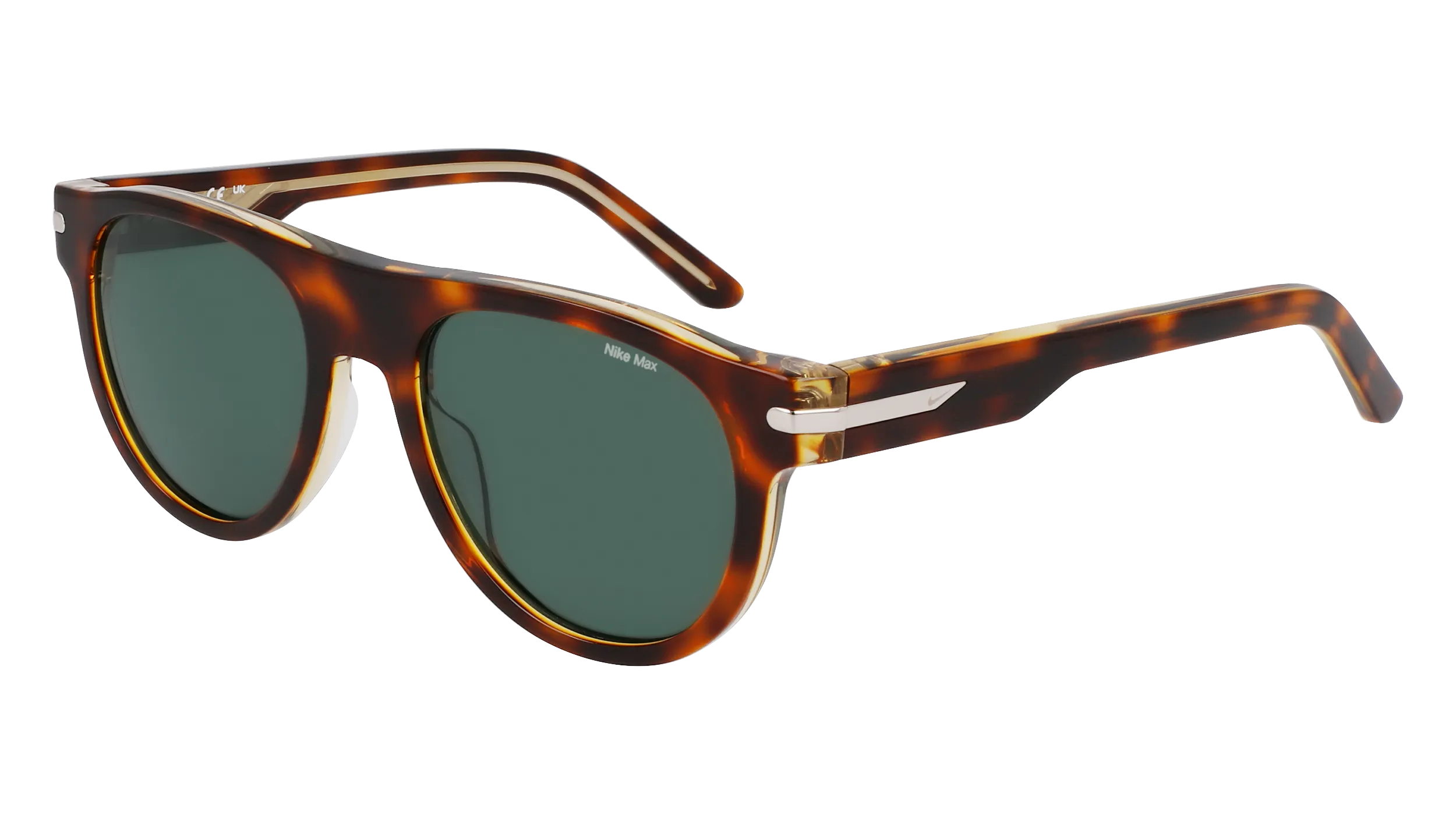 Nike NIKE CRESCENT III EV24019 298 Occhiali da sole Acetato Havana Rotonda Normale Fotocromatiche - immagine 1