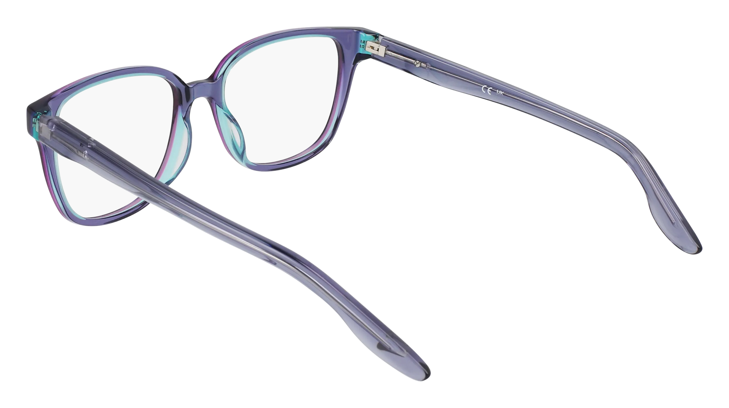 Nike NIKE 7172 426 Montature da vista Acetato Blu Squadrata Normale Normale - immagine 3