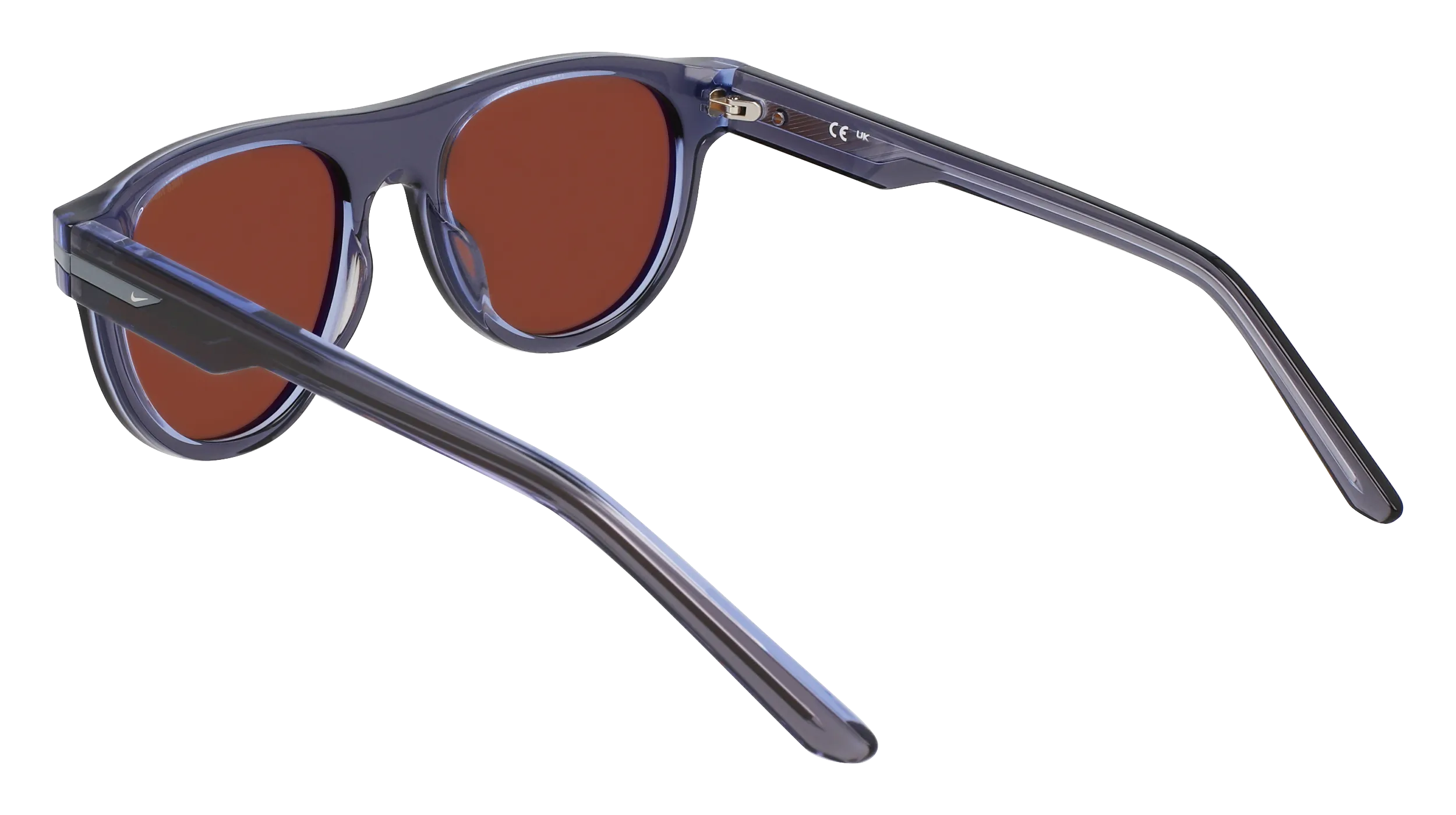 Nike NIKE CRESCENT III EV24019 013 Occhiali da sole Acetato Grigio Rotonda Normale Fotocromatiche - immagine 3