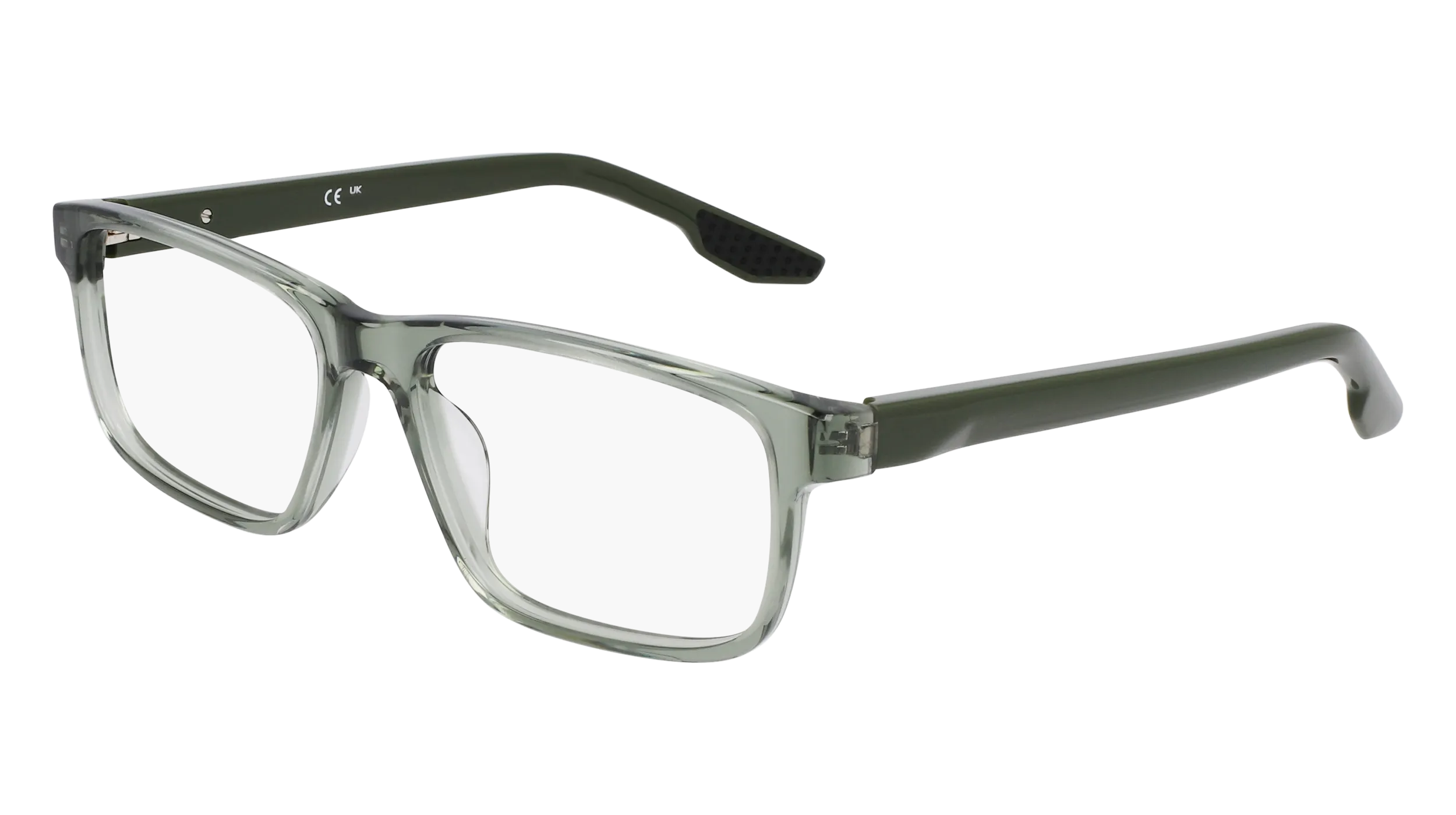 Nike NIKE 7170 311 Montature da vista Acetato Verde Squadrata Normale Normale - immagine 1