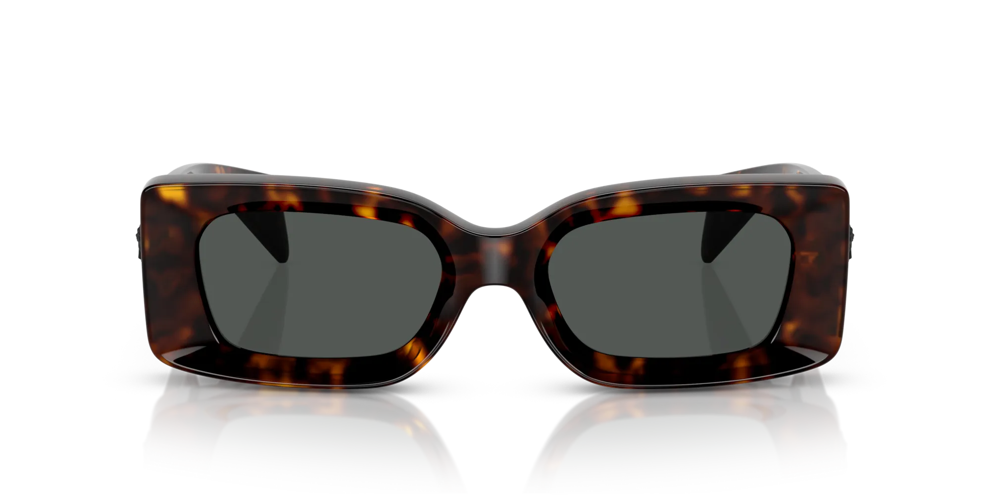 Versace VE4474U 108/87 Occhiali da sole Iniettato Tartaruga Grigio Squadrata Normale - immagine 3