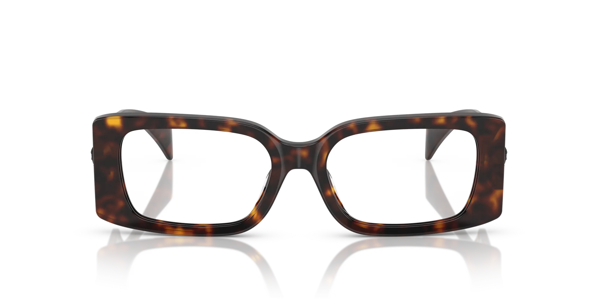 Versace VE3362U 108 Montature da vista Acetato Tartaruga Trasparente Squadrata Normale - immagine 3