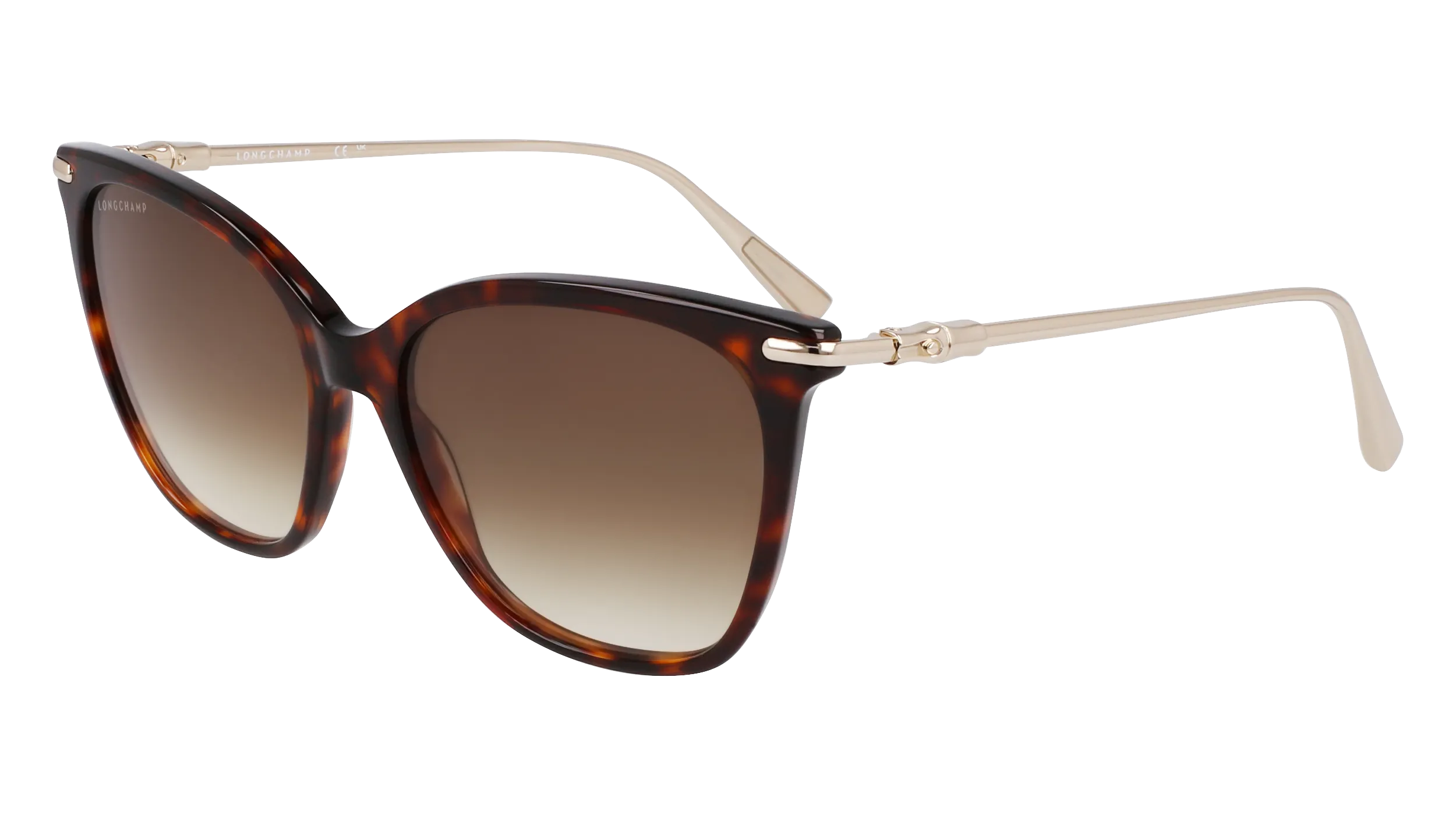 LONGCHAMP LO757S 242 Occhiali da sole Acetato Havana Squadrata Normale Normale - immagine 1