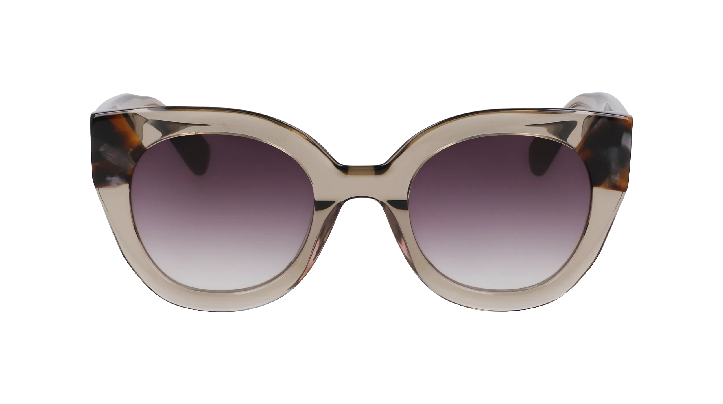 LONGCHAMP LO750S 311 Occhiali da sole Acetato Verde Rotonda Normale Normale - immagine 2