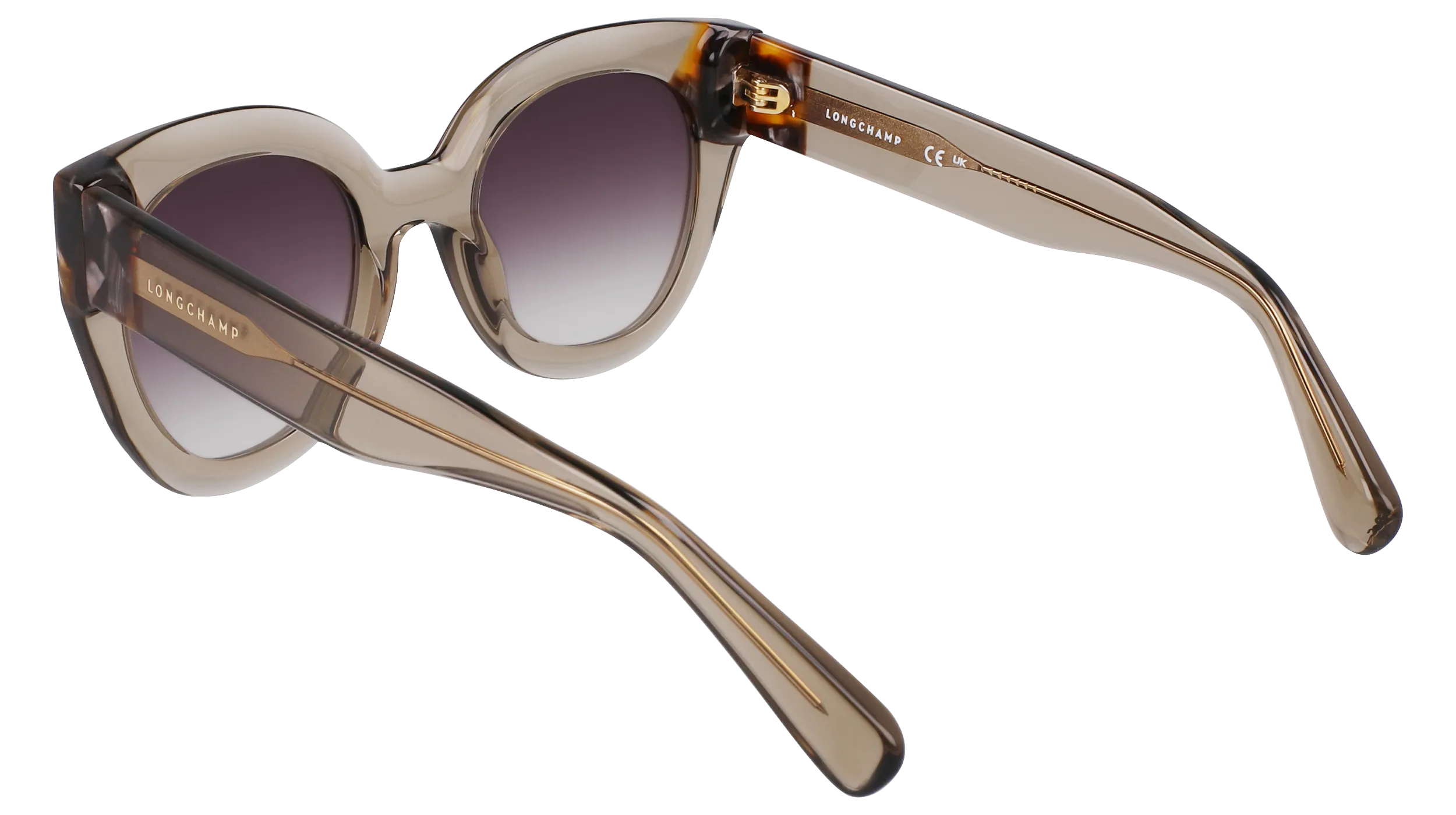LONGCHAMP LO750S 311 Occhiali da sole Acetato Verde Rotonda Normale Normale - immagine 3