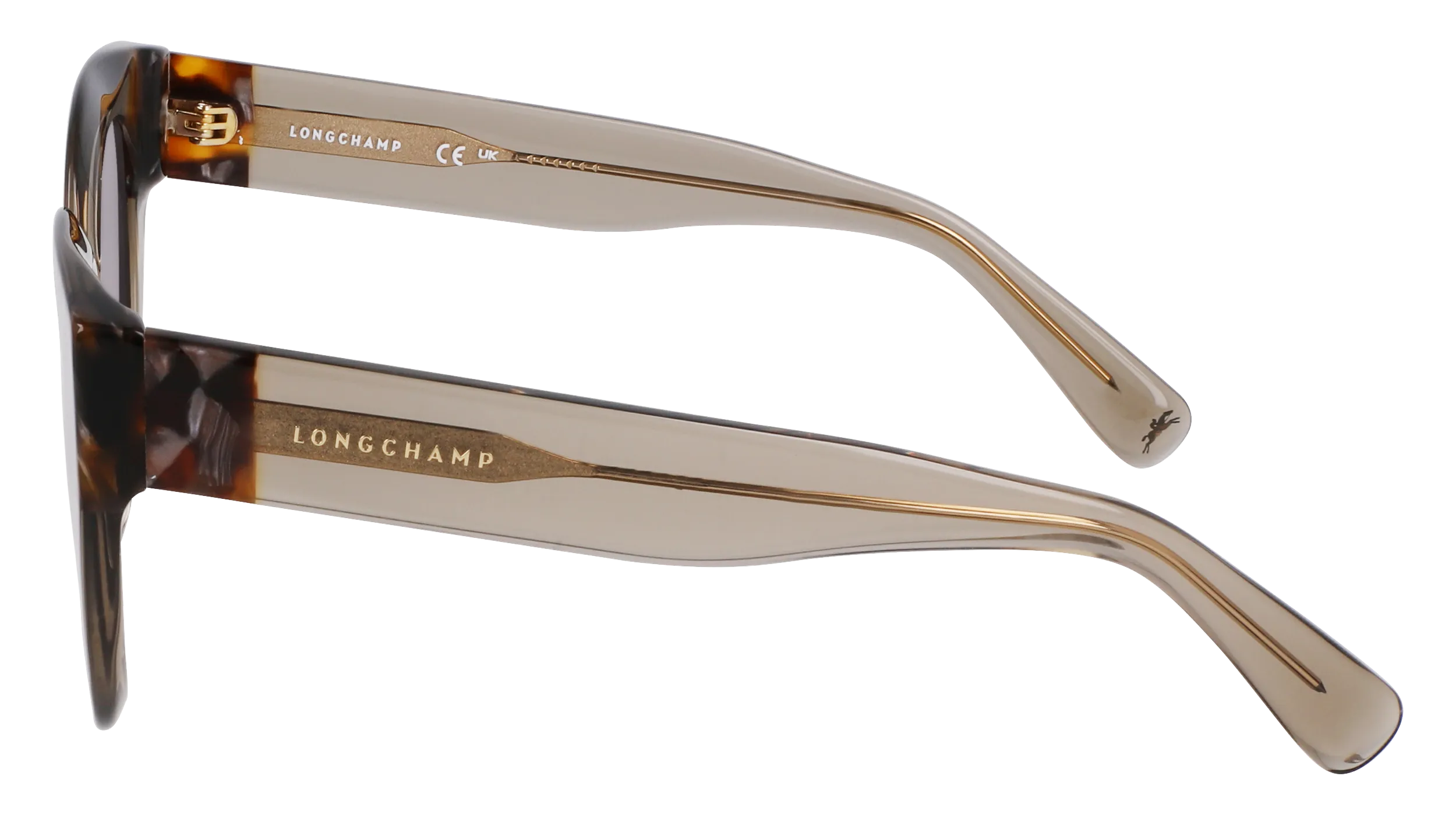 LONGCHAMP LO750S 311 Occhiali da sole Acetato Verde Rotonda Normale Normale - immagine 4