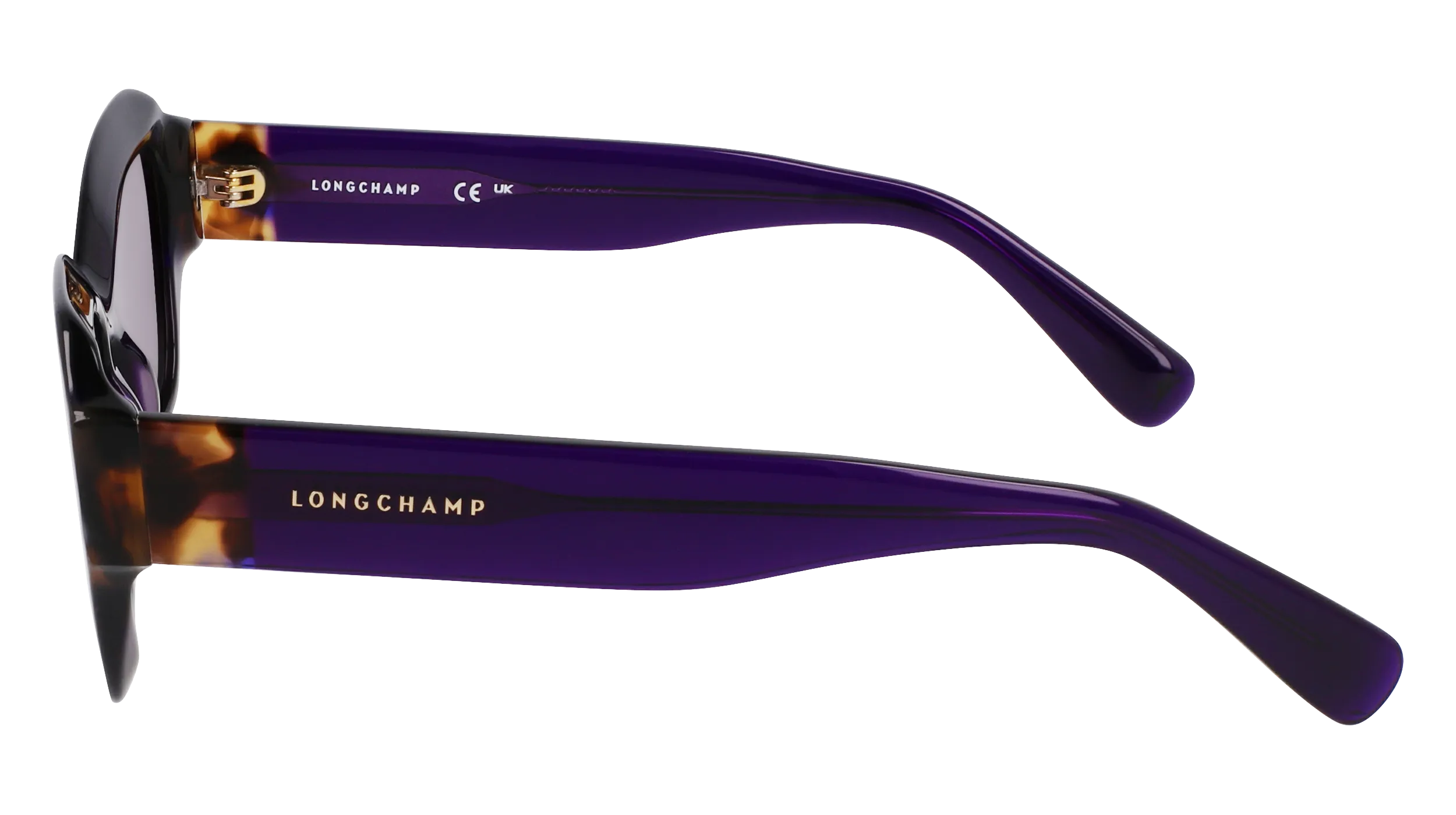 LONGCHAMP LO749S 505 Occhiali da sole Acetato Viola Cat Eye Normale Normale - immagine 4