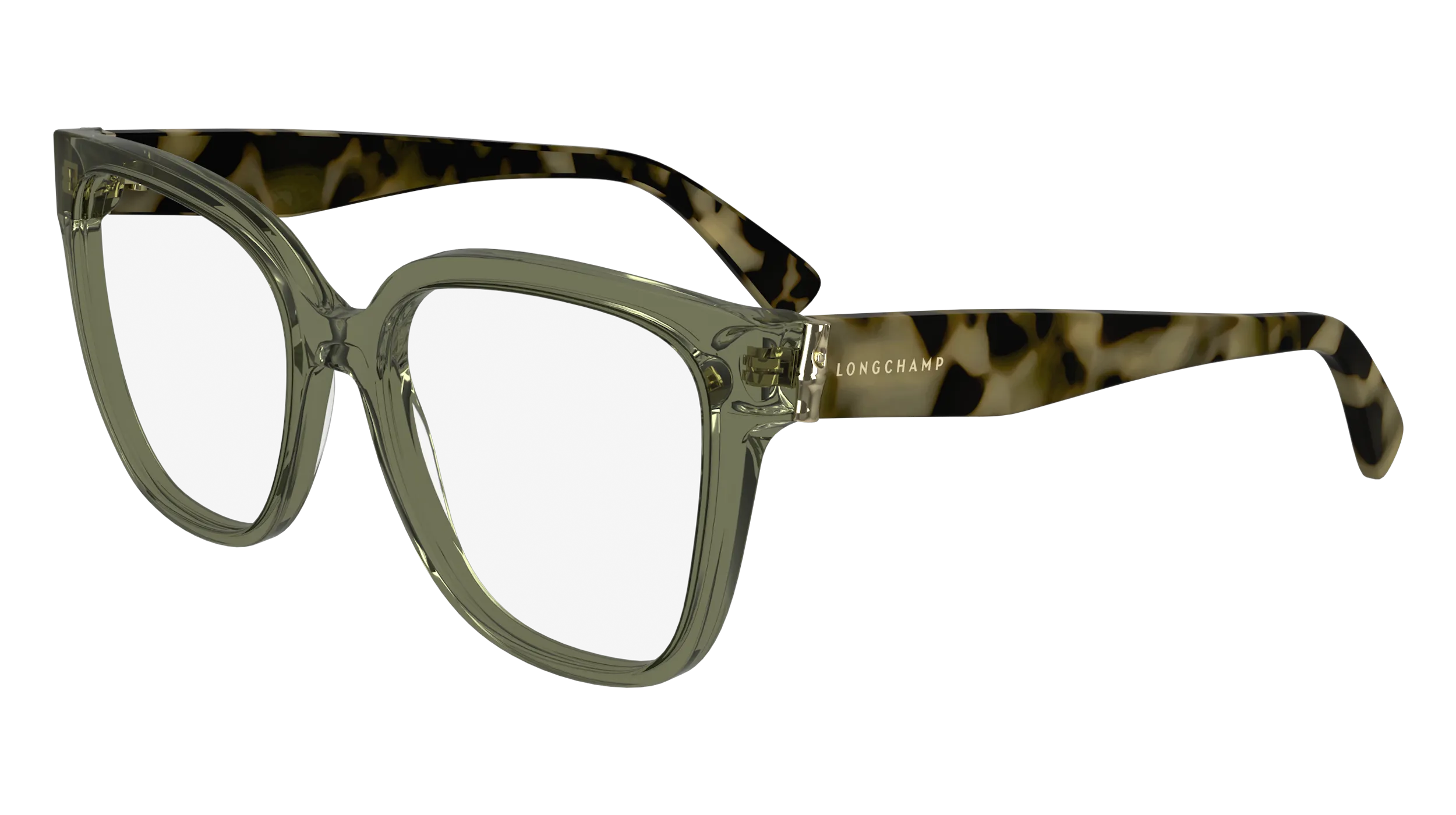 LONGCHAMP LO2745 311 Montature da vista Acetato Verde Squadrata Normale Normale - immagine 1