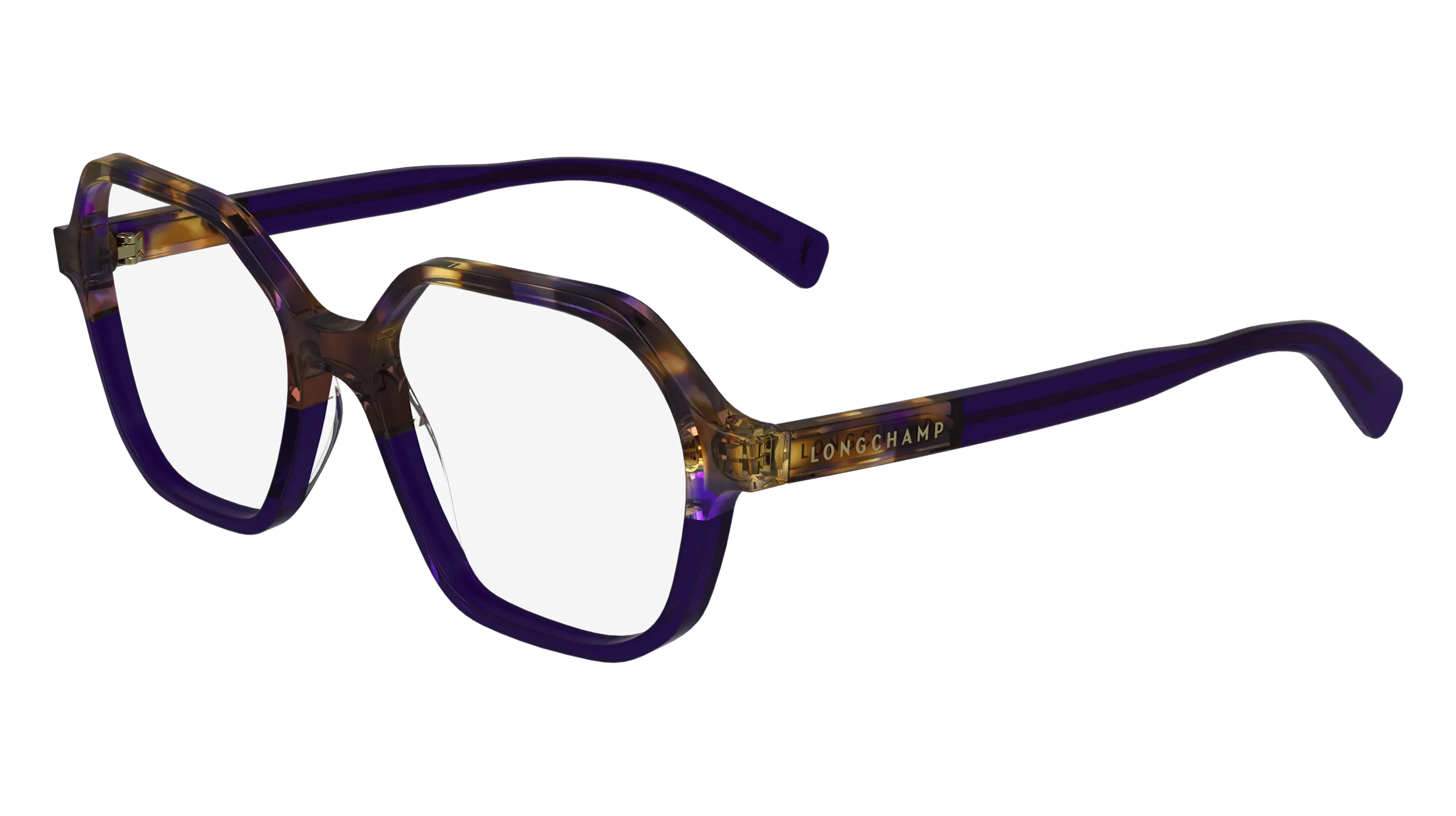 LONGCHAMP LO2740 505 Montature da vista Acetato Viola Squadrata Normale Normale - immagine 1