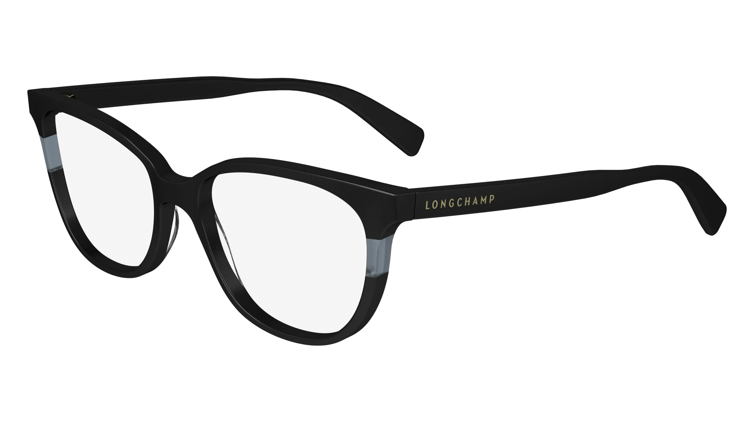 LONGCHAMP LO2739 001 Montature da vista Acetato Nero Squadrata Normale Normale - immagine 1