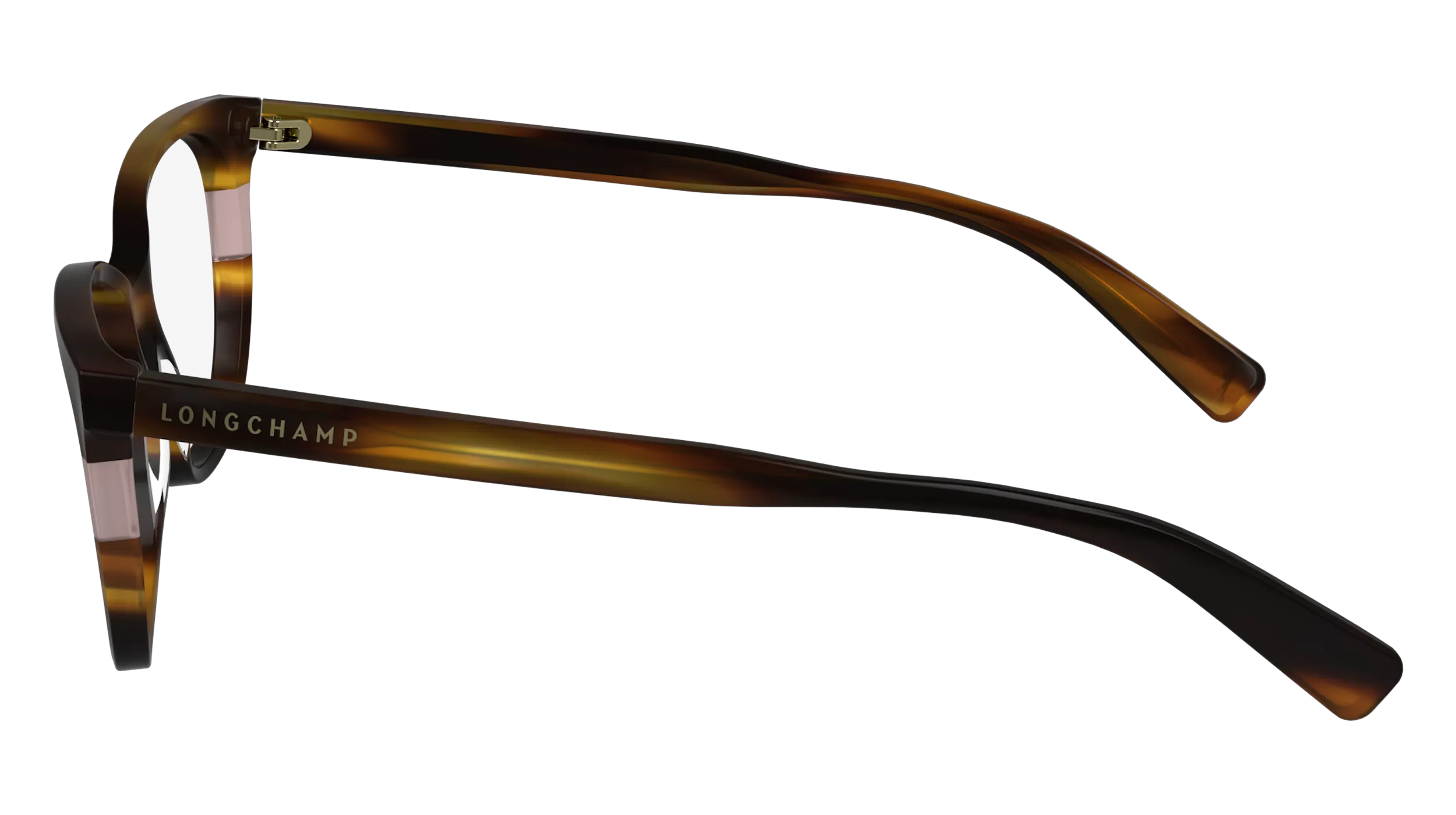 LONGCHAMP LO2739 228 Montature da vista Acetato Havana Squadrata Normale Normale - immagine 4