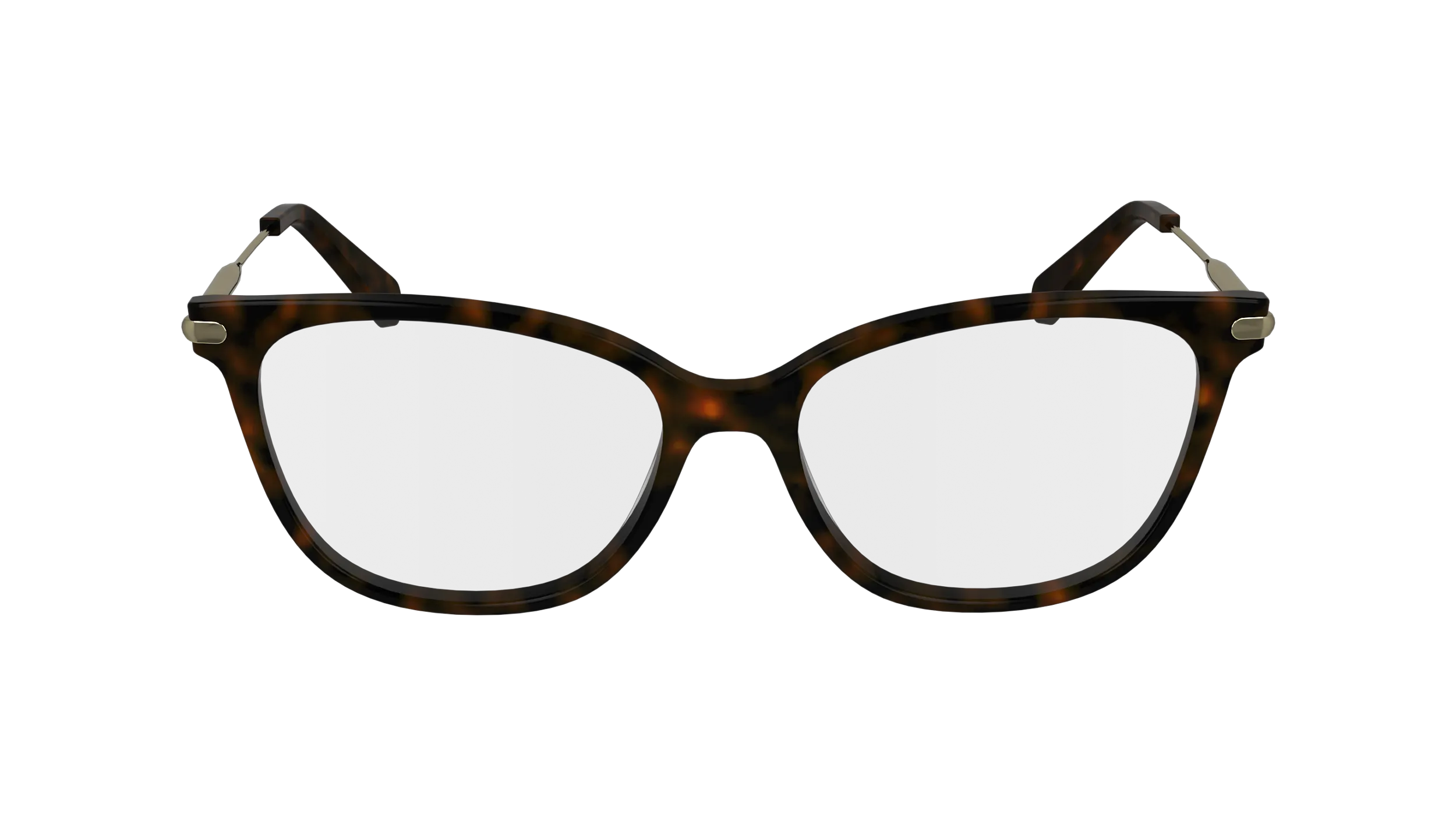 LONGCHAMP LO2735 242 Montature da vista Acetato Havana Cat Eye Normale Normale - immagine 2