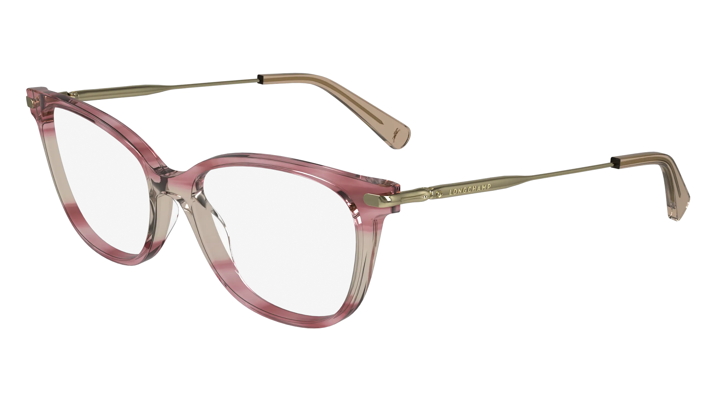 LONGCHAMP LO2735 616 Montature da vista Acetato Rosa Cat Eye Normale Normale - immagine 1