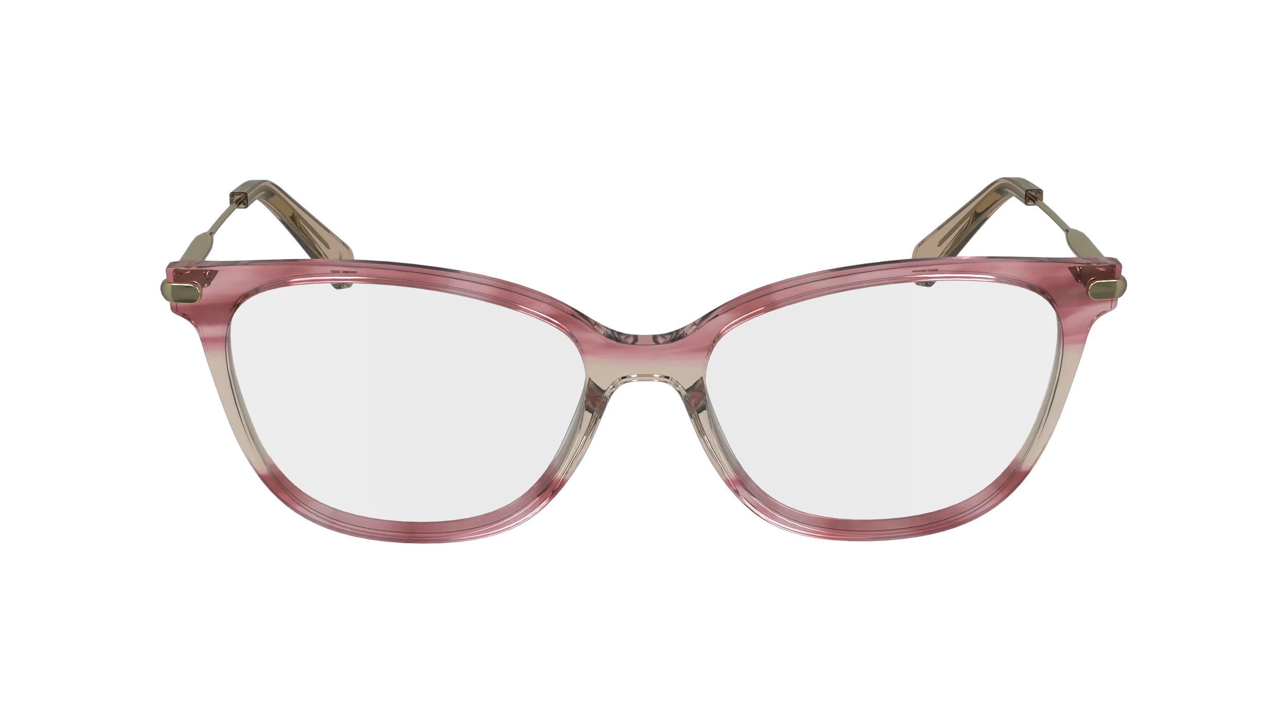 LONGCHAMP LO2735 616 Montature da vista Acetato Rosa Cat Eye Normale Normale - immagine 2