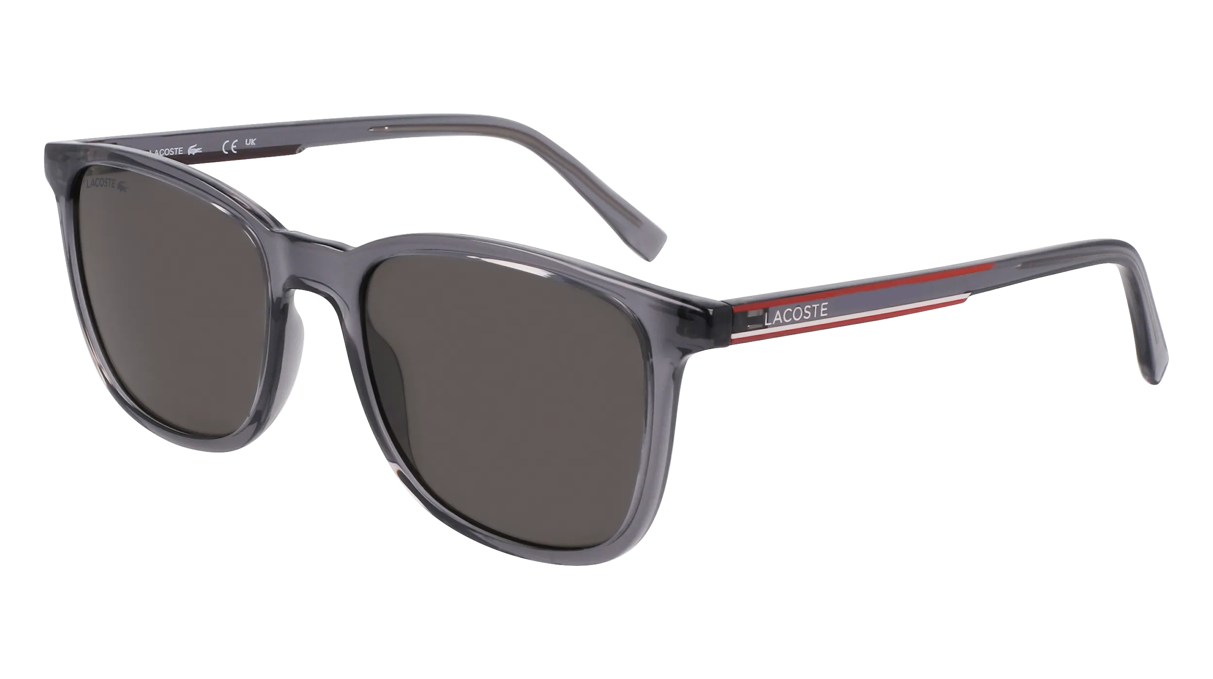 Lacoste L915S 038 Occhiali da sole Iniettato Grigio Grigio Squadrata Normale Fotocromatiche - immagine 1