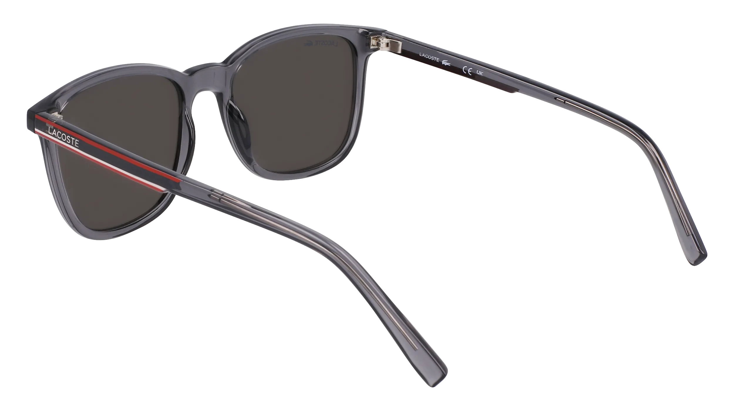 Lacoste L915S 038 Occhiali da sole Iniettato Grigio Grigio Squadrata Normale Fotocromatiche - immagine 3