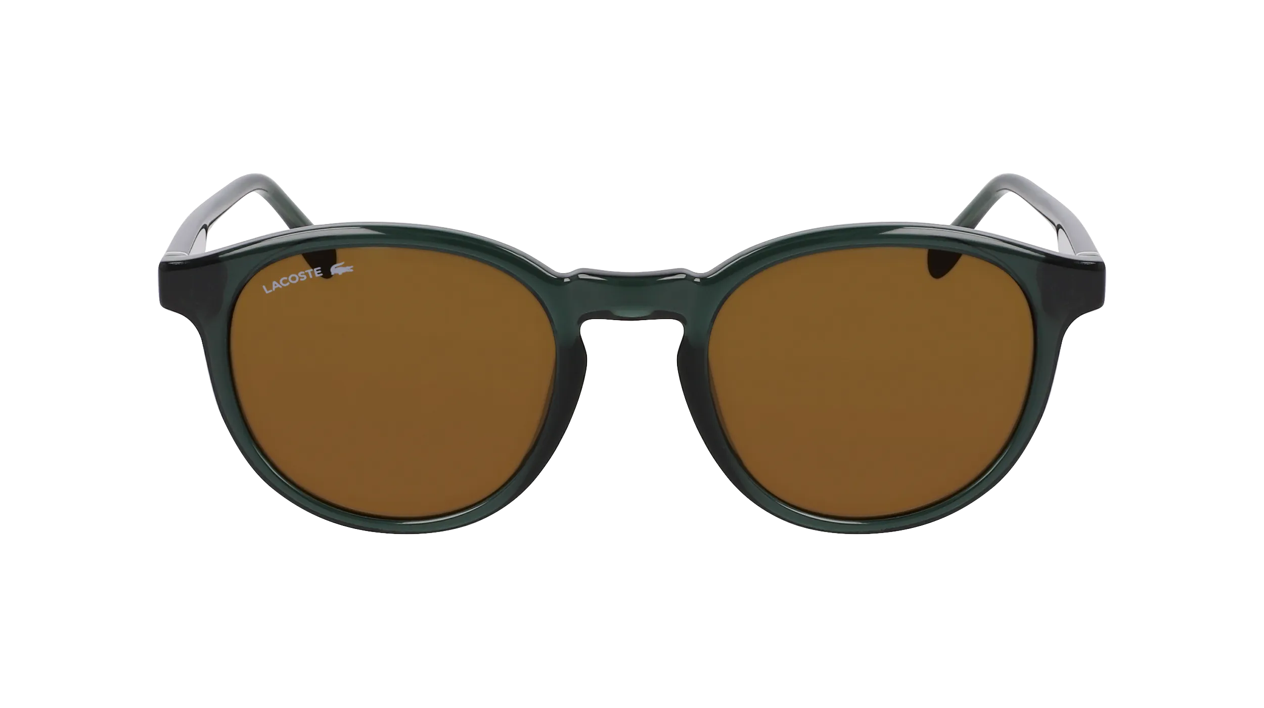 Lacoste L6030S 301 Occhiali da sole Bio-iniettato Verde Rotonda Normale Normale - immagine 2