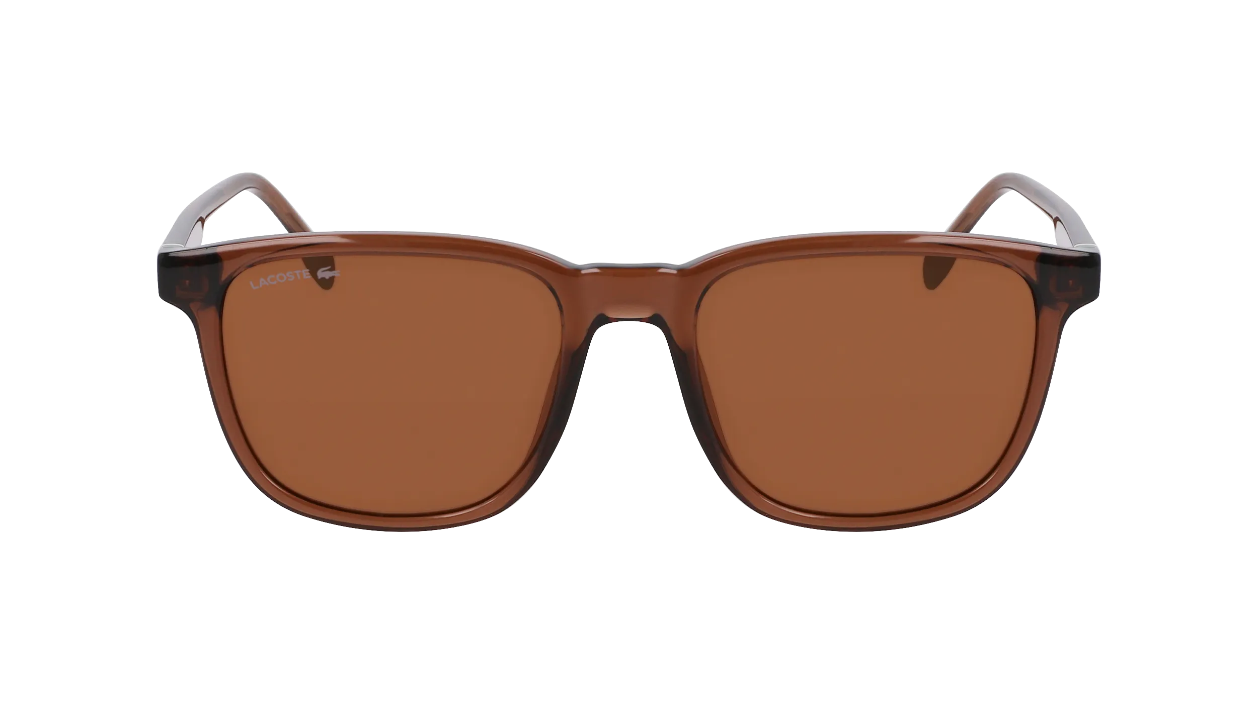 Lacoste L6029S 210 Occhiali da sole Bio-iniettato Marrone Marrone Squadrata Normale - immagine 2