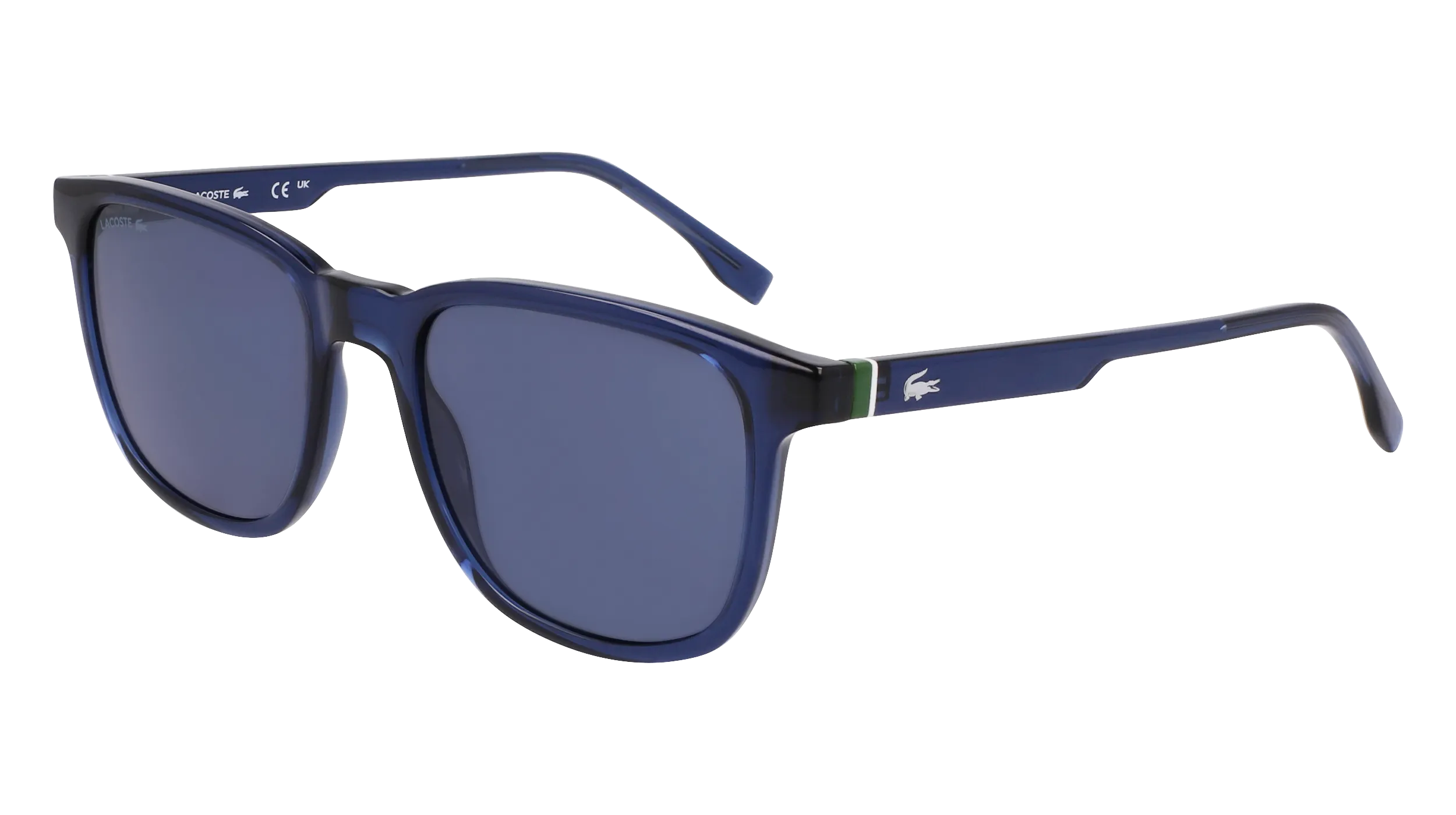 Lacoste L6029S 410 Occhiali da sole Bio-iniettato Blu Blu Squadrata Normale - immagine 1
