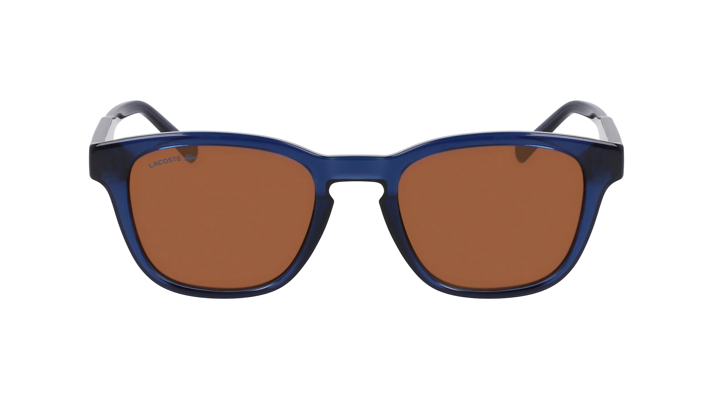 Lacoste L6026S 410 Occhiali da sole Bio-iniettato Blu Squadrata Normale Normale - immagine 2