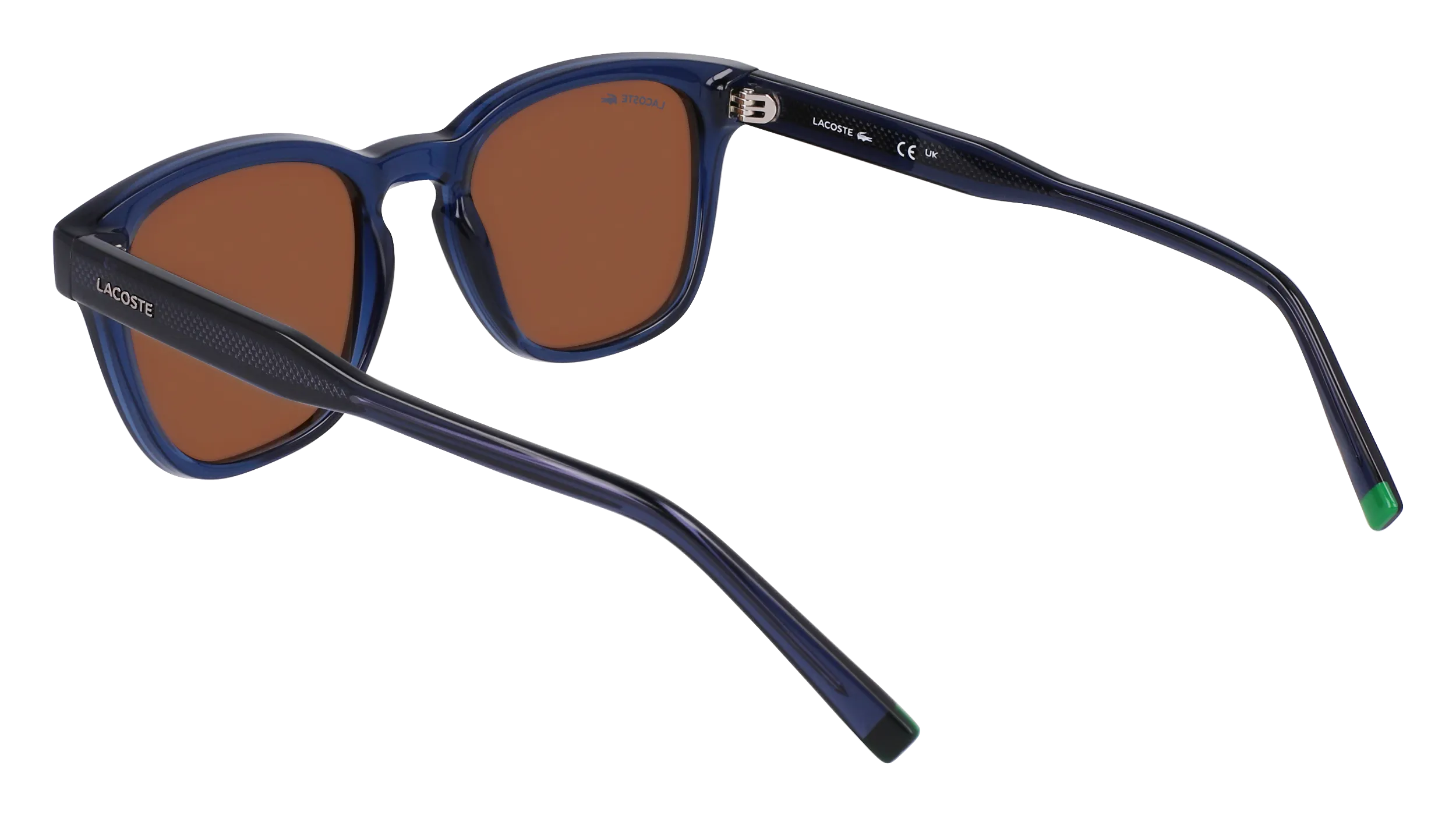 Lacoste L6026S 410 Occhiali da sole Bio-iniettato Blu Squadrata Normale Normale - immagine 3