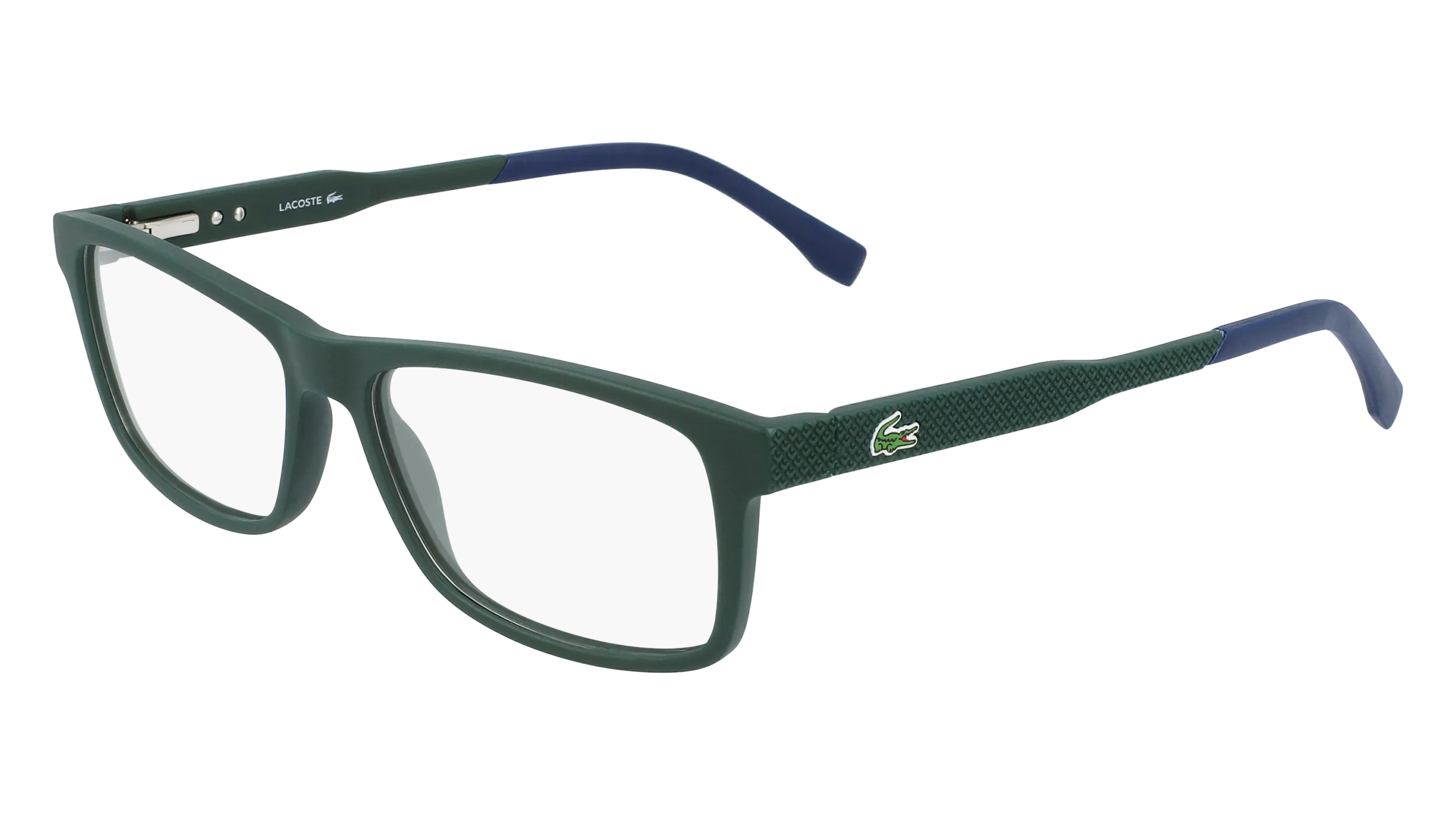 Lacoste L2876 315 Montature da vista Iniettato Verde Squadrata Normale Normale - immagine 1