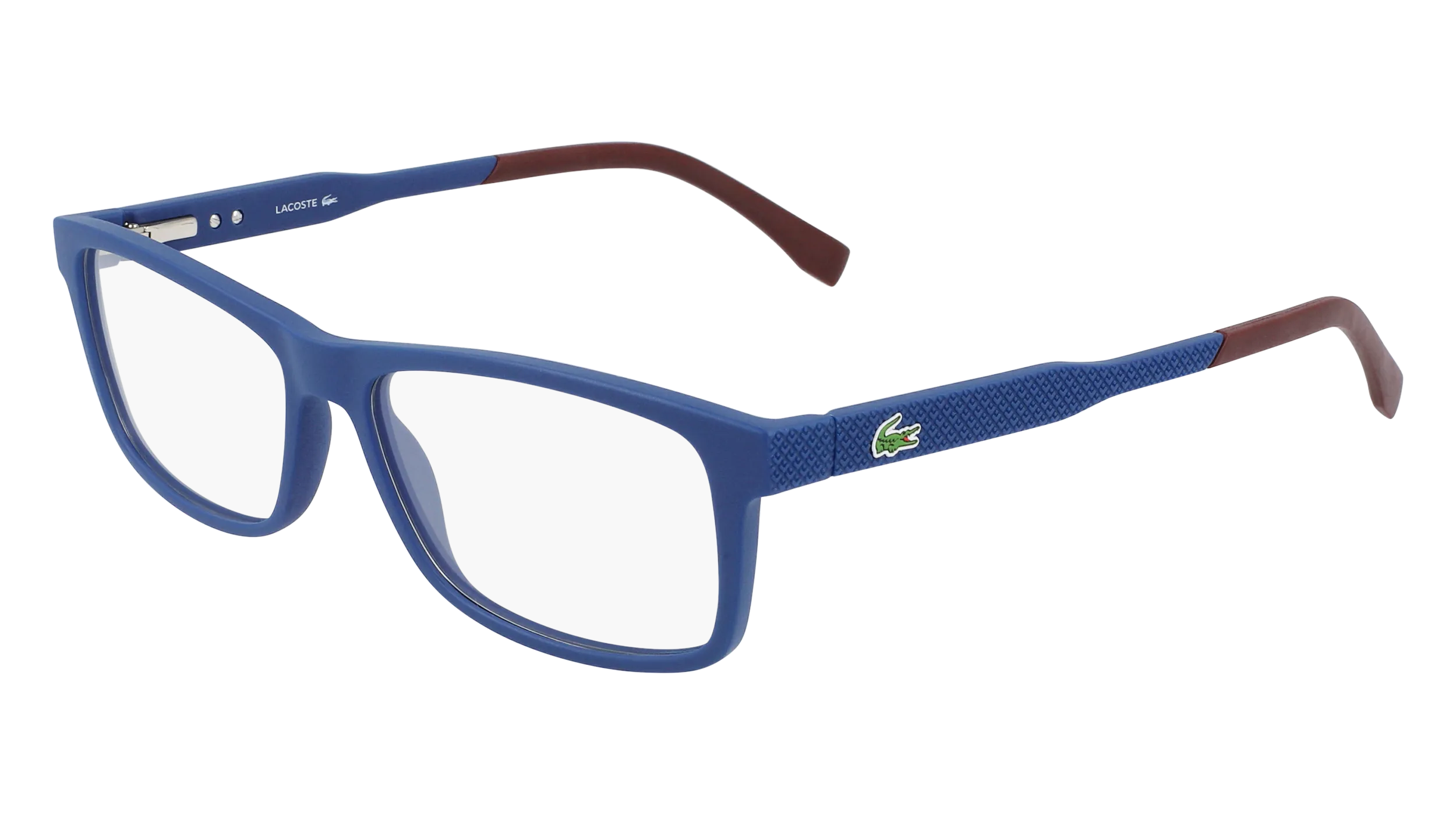 Lacoste L2876 424 Montature da vista Iniettato Blu Squadrata Normale Normale - immagine 1