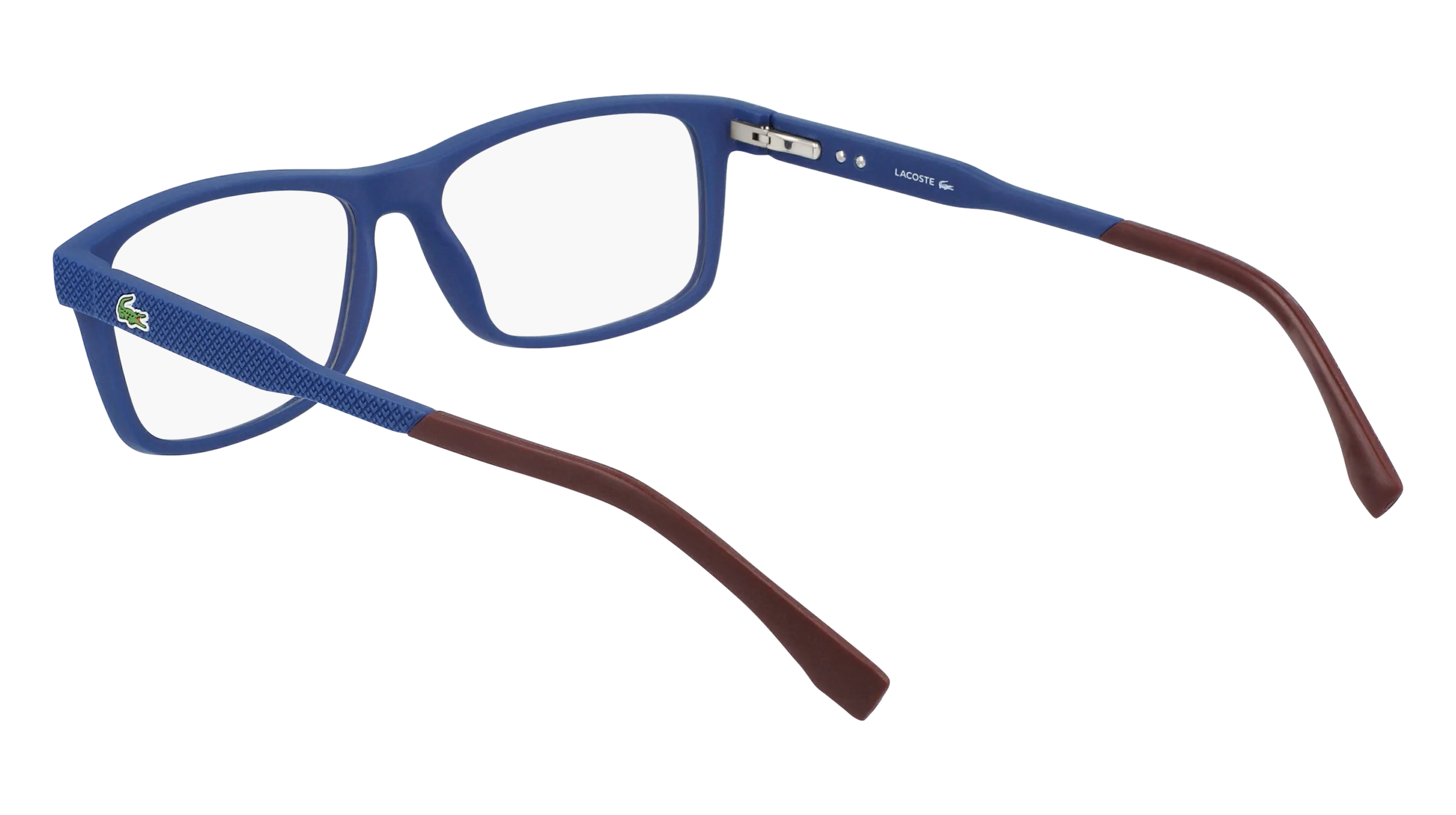 Lacoste L2876 424 Montature da vista Iniettato Blu Squadrata Normale Normale - immagine 3