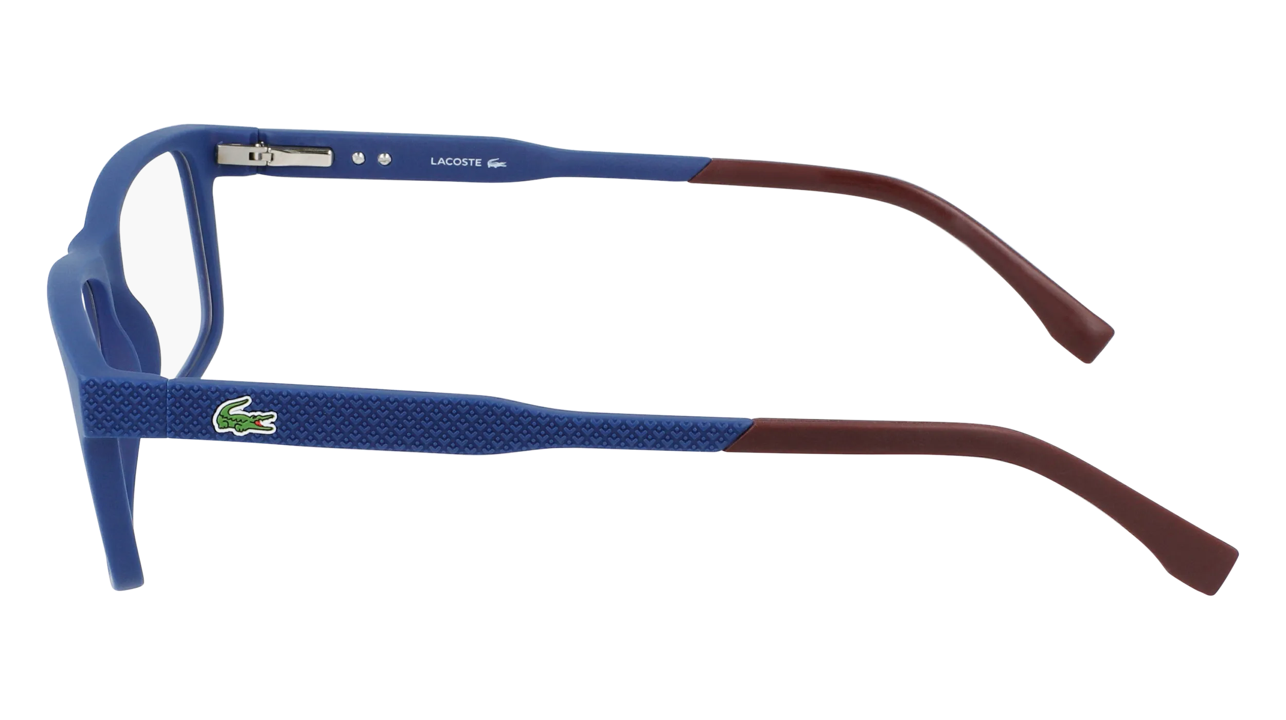 Lacoste L2876 424 Montature da vista Iniettato Blu Squadrata Normale Normale - immagine 4