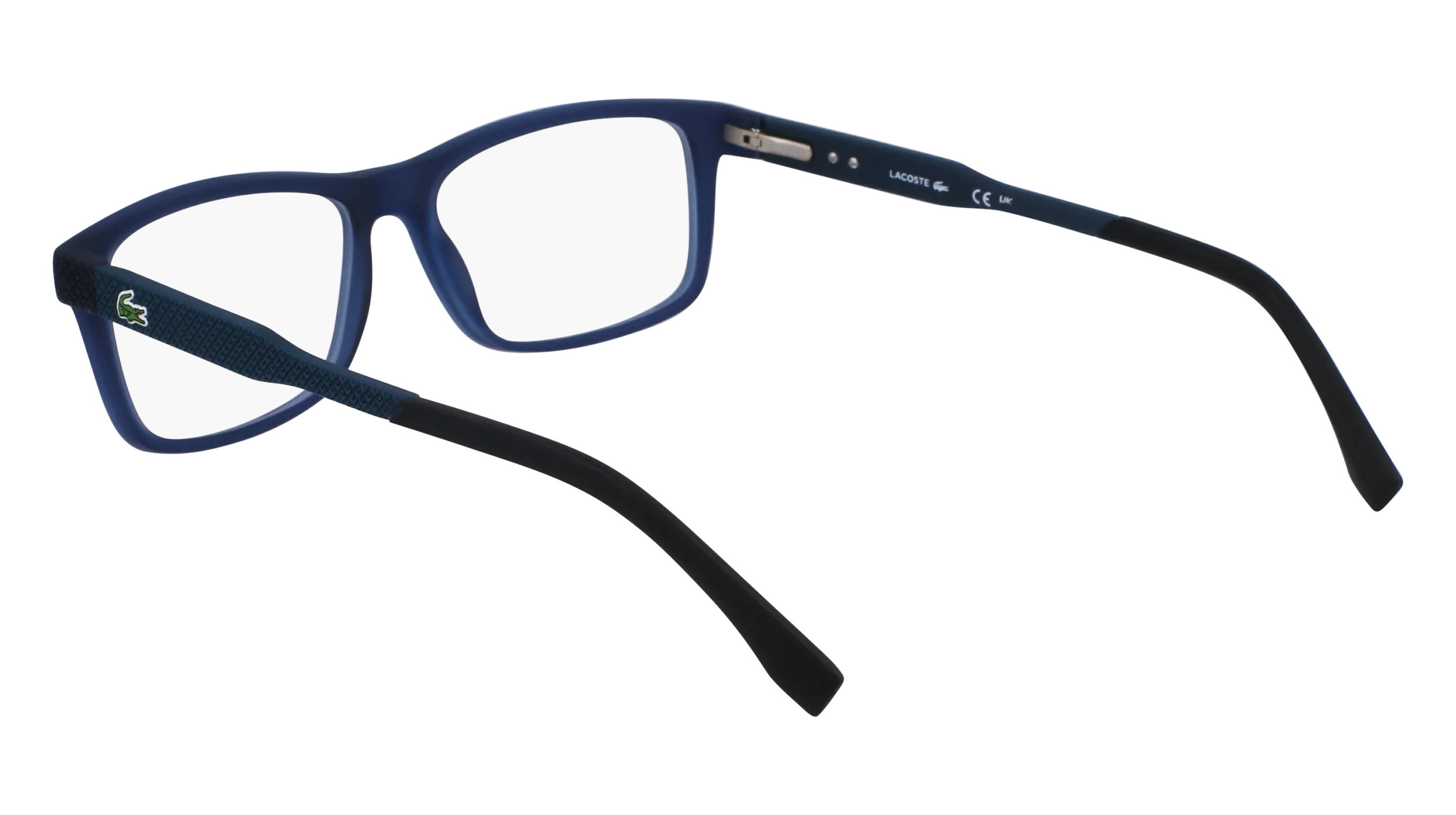 Lacoste L2876 410 Montature da vista Iniettato Blu Squadrata Normale Normale - immagine 3