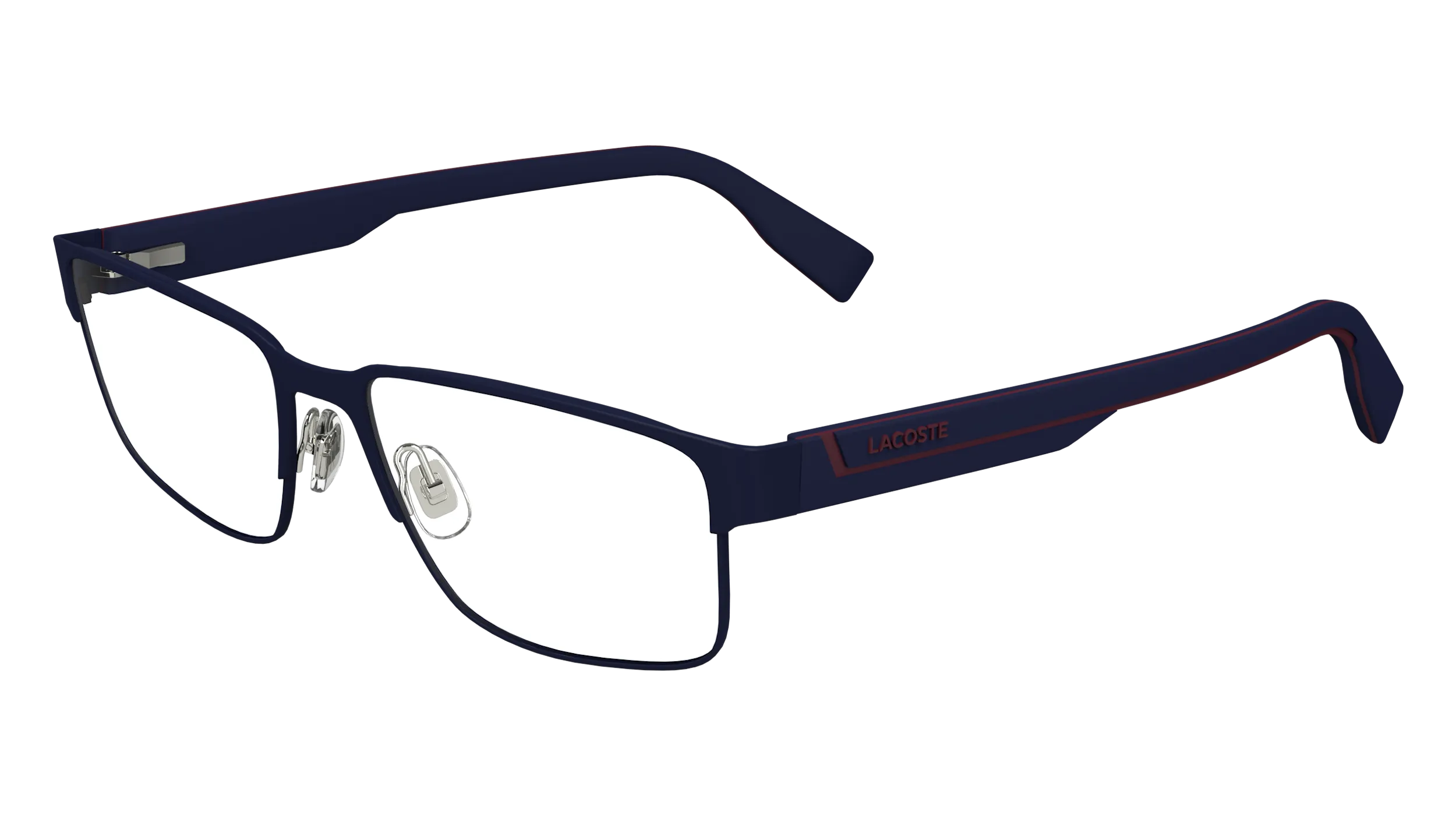 Lacoste L2298 424 Montature da vista Metallo Blu Squadrata Normale Normale - immagine 1