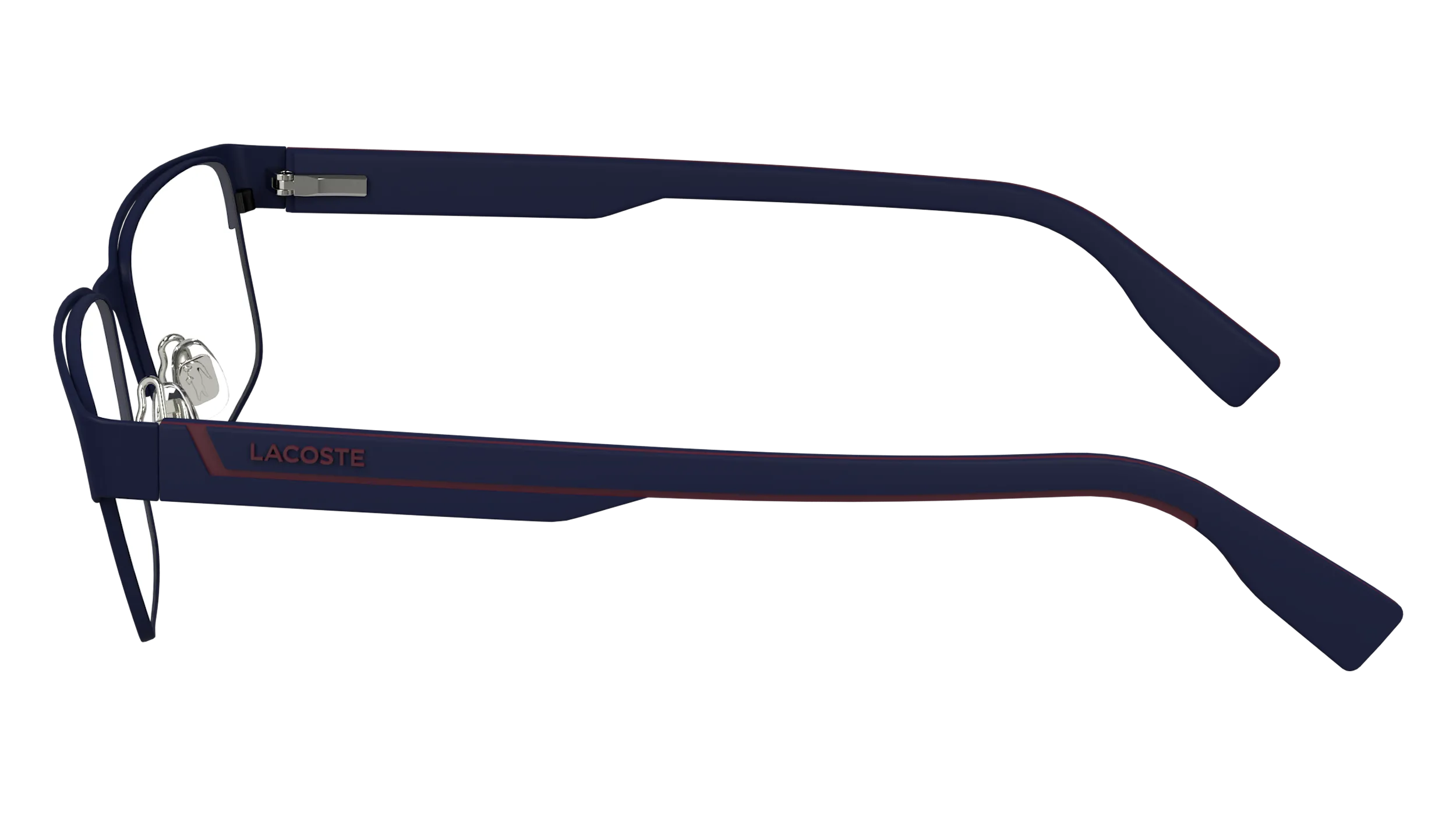 Lacoste L2298 424 Montature da vista Metallo Blu Squadrata Normale Normale - immagine 4