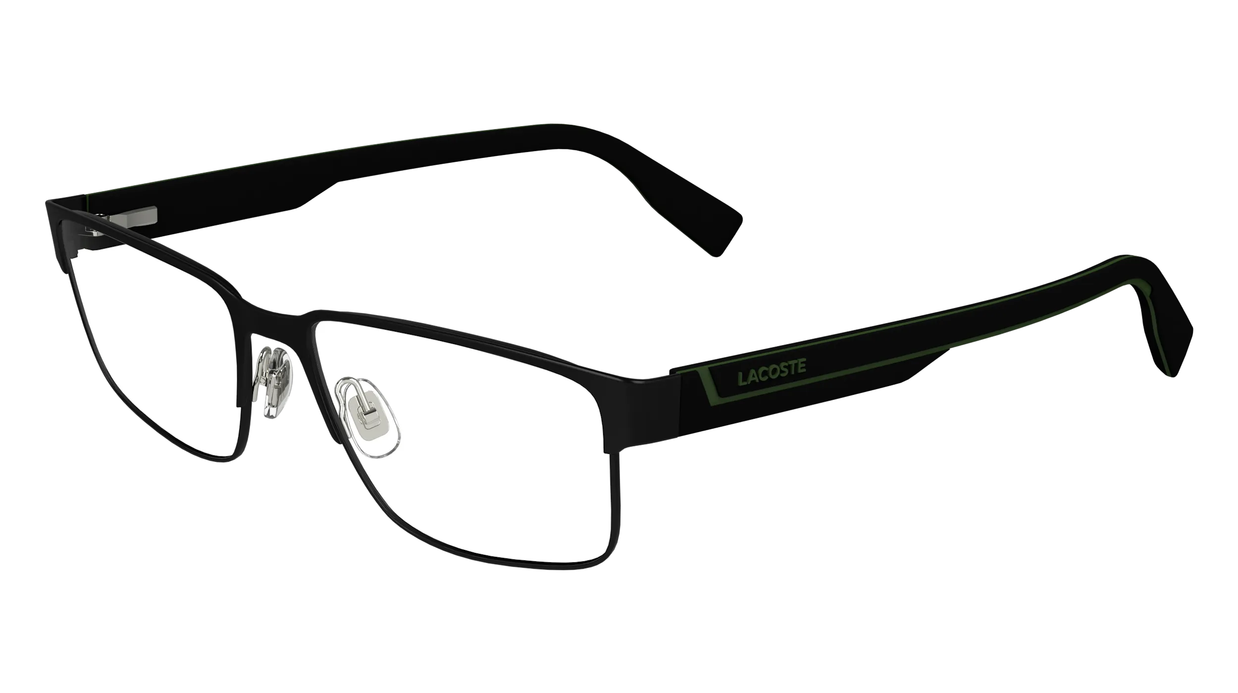 Lacoste L2298 002 Montature da vista Metallo Nero Squadrata Normale Normale - immagine 1