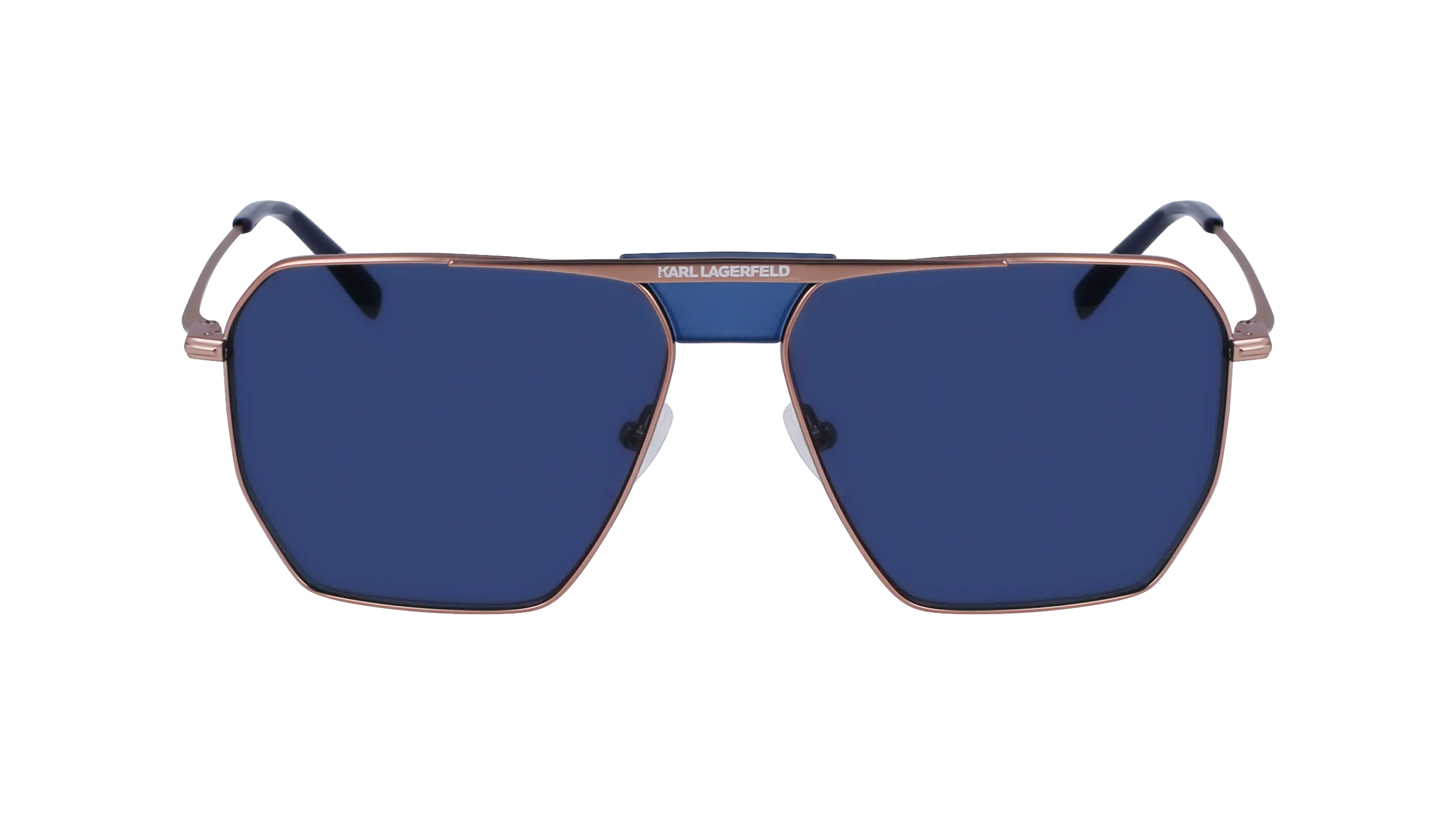 Karl Lagerfeld KL350S 718 Occhiali da sole Metallo Oro Pilot Normale Normale - immagine 2