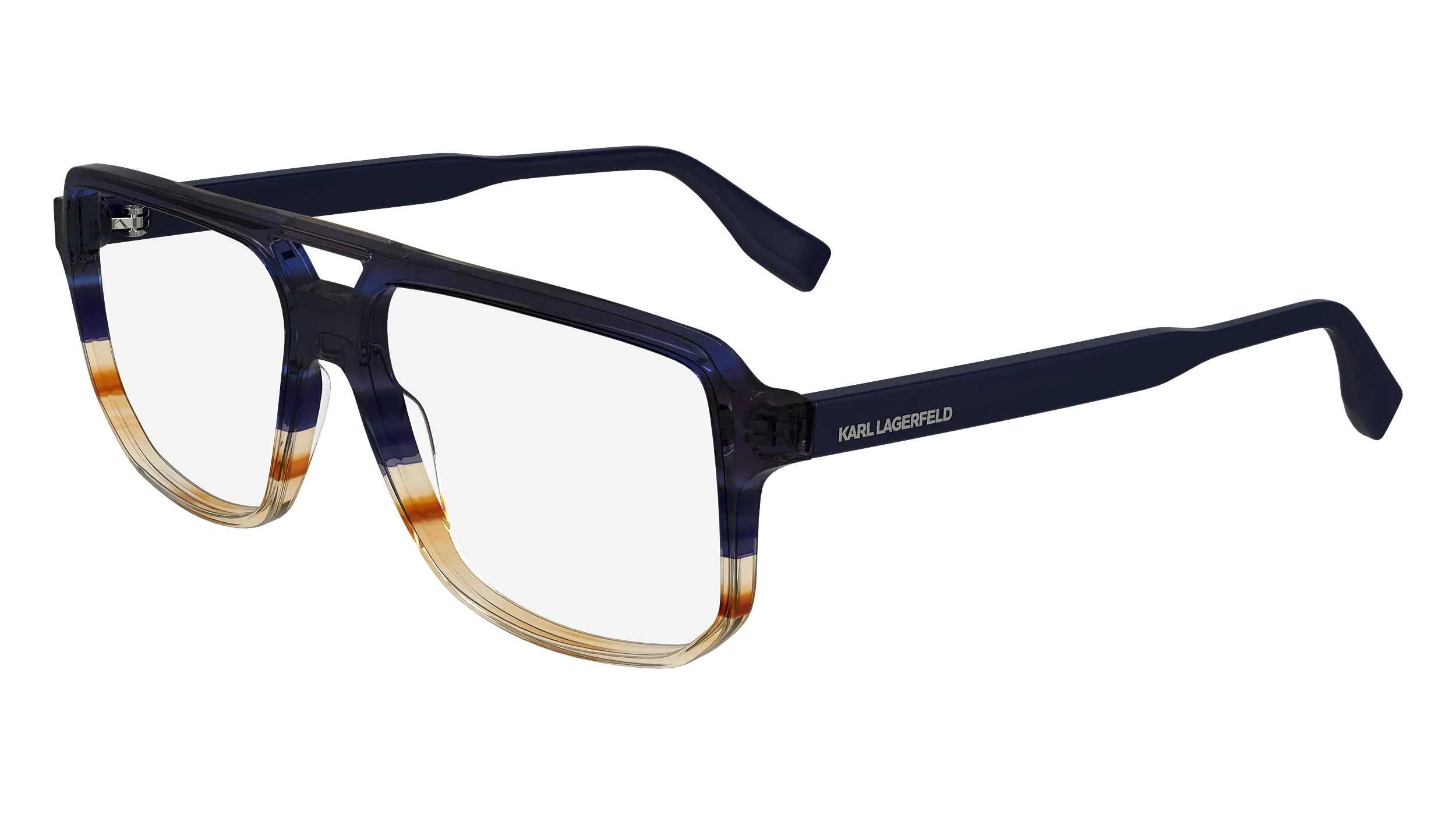 Karl Lagerfeld KL6156 424 Montature da vista Acetato Blu Pilot Normale Normale - immagine 1