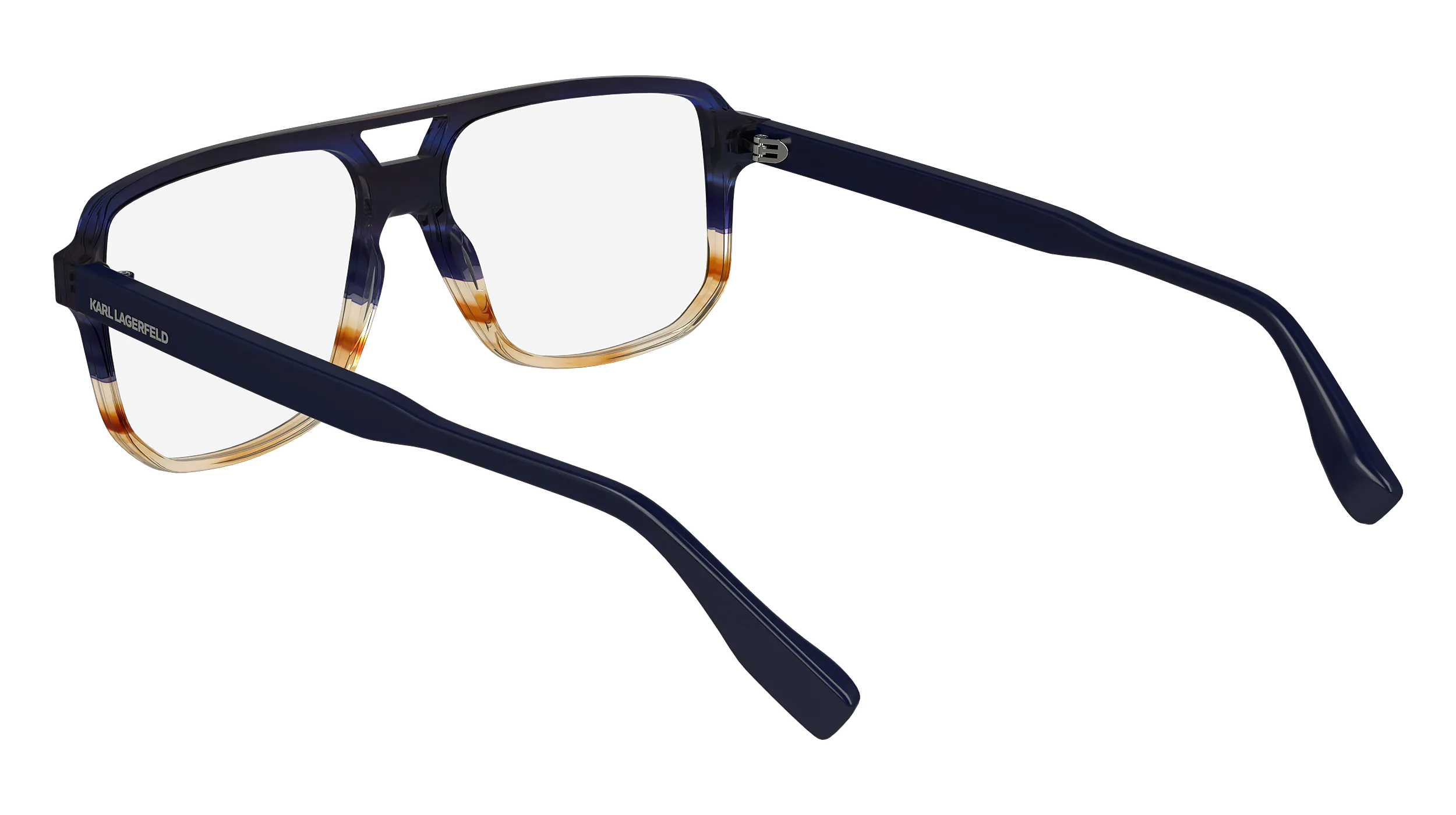Karl Lagerfeld KL6156 424 Montature da vista Acetato Blu Pilot Normale Normale - immagine 3