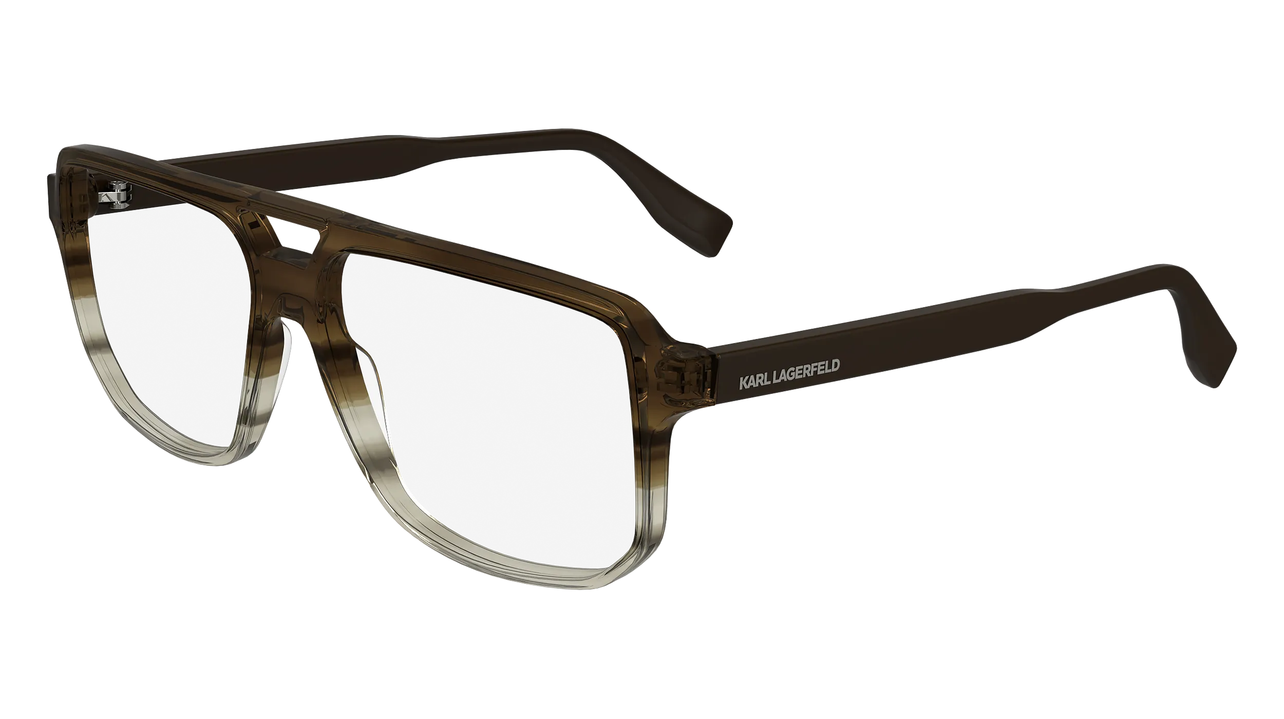 Karl Lagerfeld KL6156 246 Montature da vista Acetato Marrone Pilot Normale Normale - immagine 1
