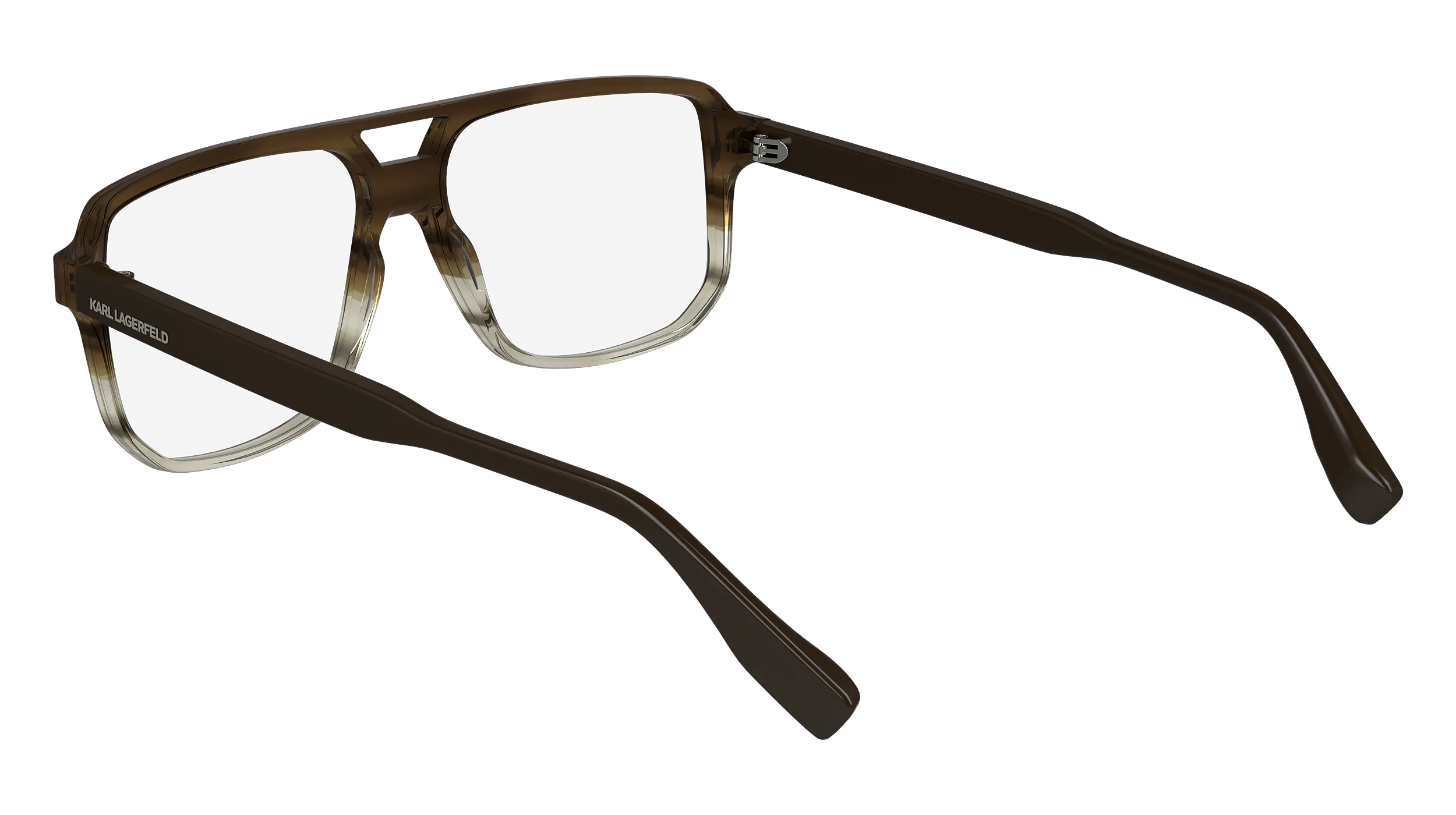 Karl Lagerfeld KL6156 246 Montature da vista Acetato Marrone Pilot Normale Normale - immagine 3