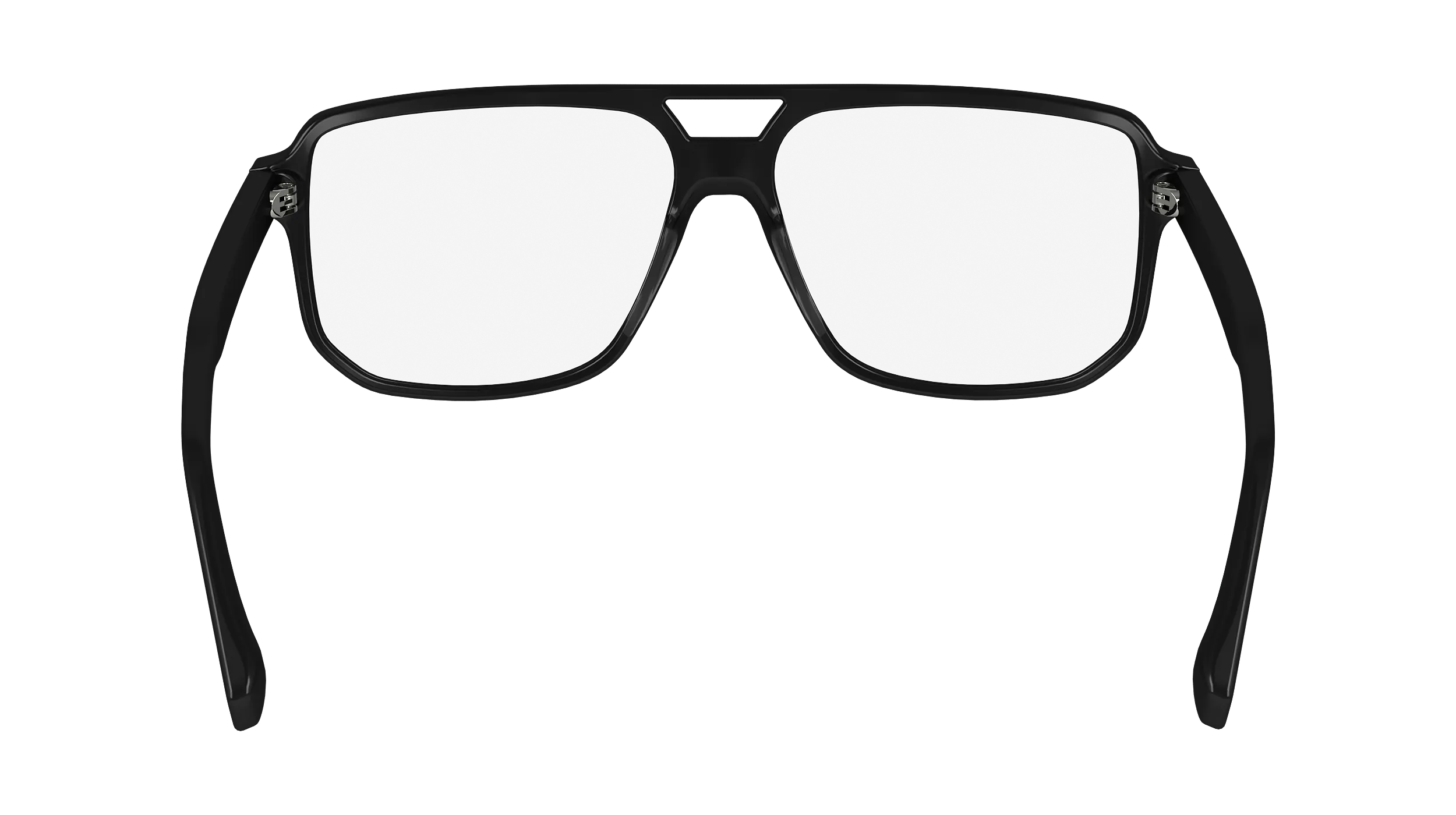 Karl Lagerfeld KL6156 001 Montature da vista Acetato Nero Pilot Normale Normale - immagine 4