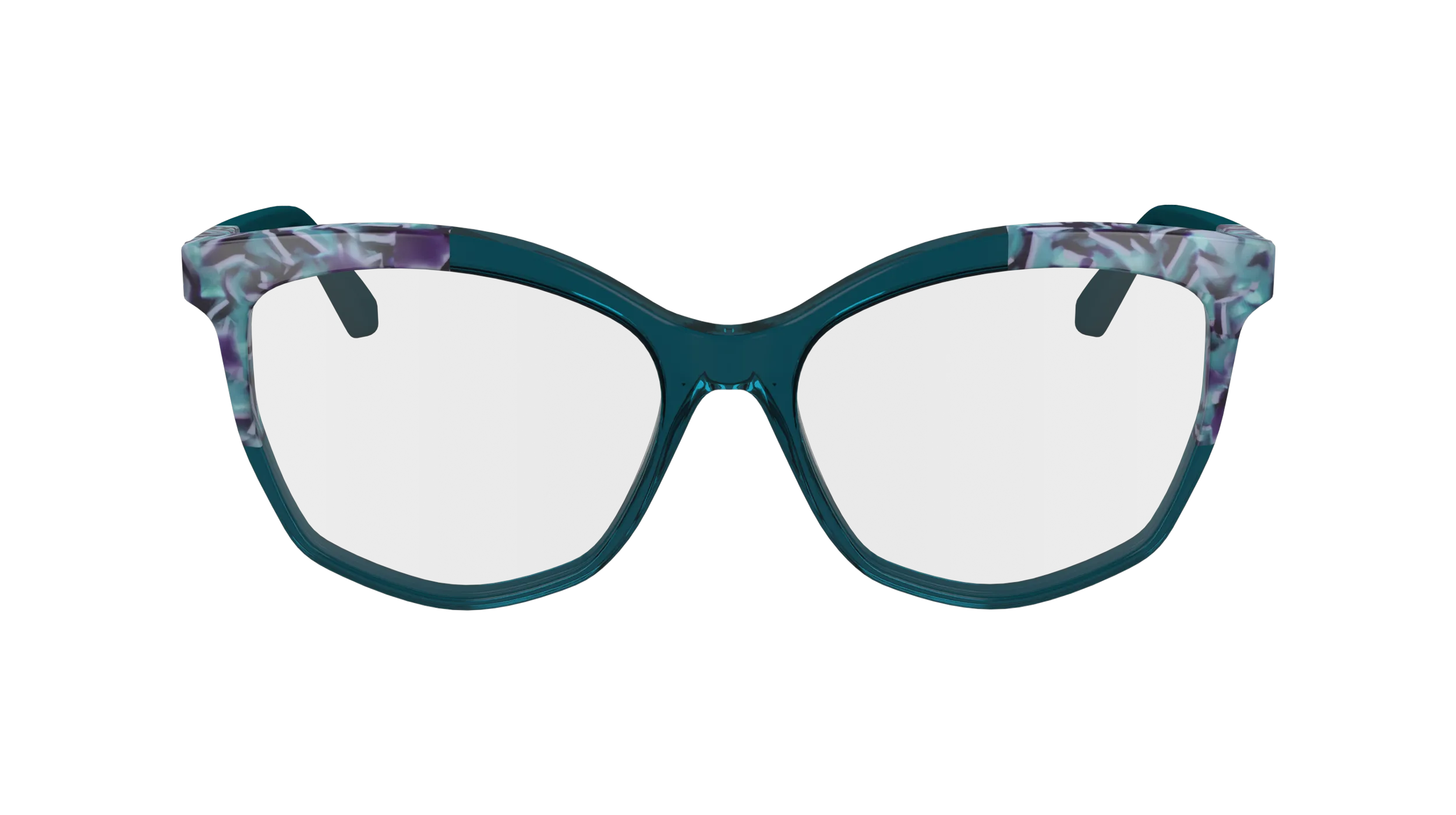 Karl Lagerfeld KL6154 434 Montature da vista Acetato Blu Squadrata Normale Normale - immagine 2