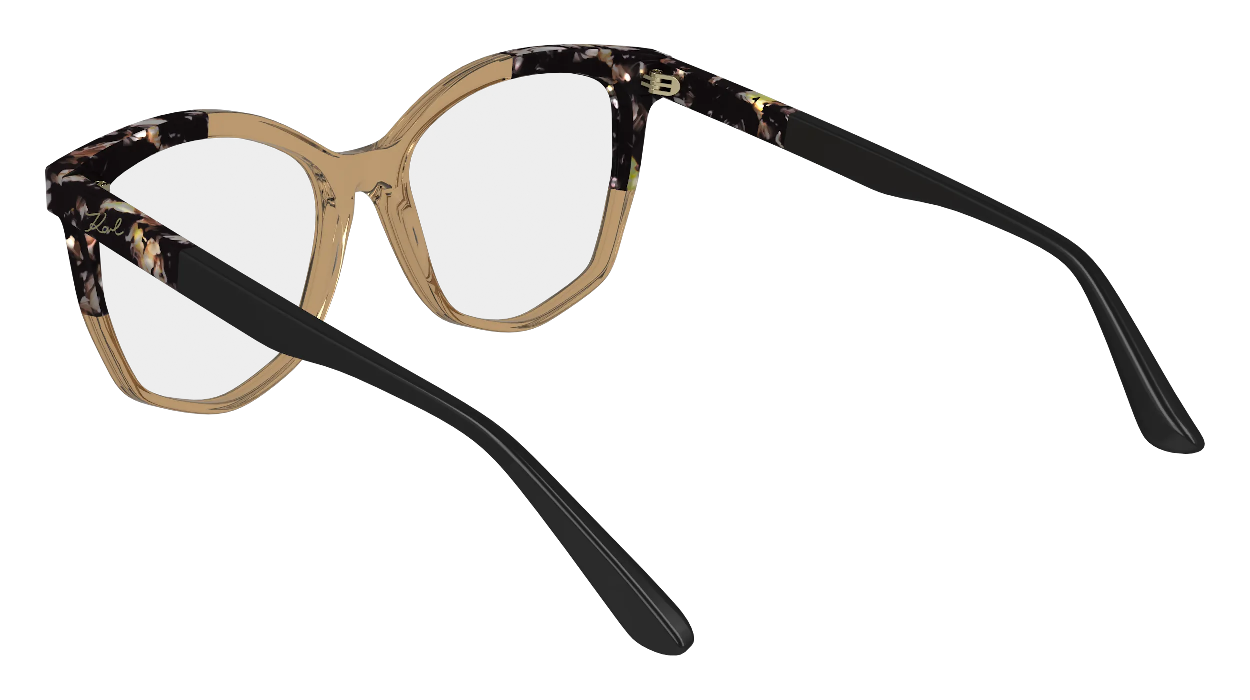 Karl Lagerfeld KL6154 245 Montature da vista Acetato Marrone Squadrata Normale Normale - immagine 3