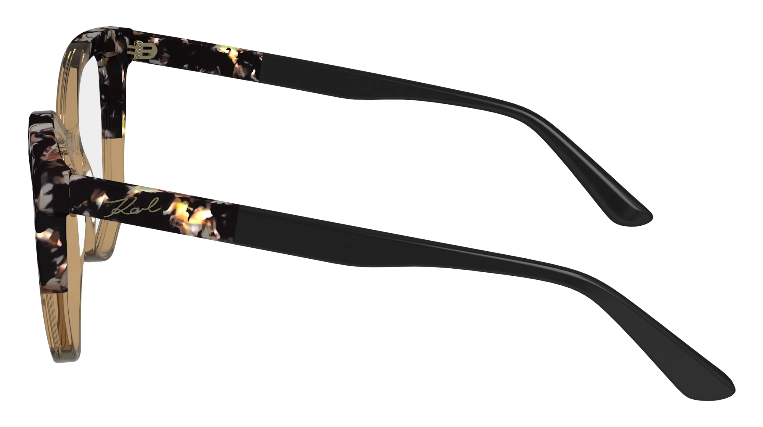 Karl Lagerfeld KL6154 245 Montature da vista Acetato Marrone Squadrata Normale Normale - immagine 4